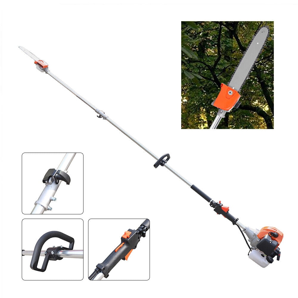 Generic 52CC Gas Powered Pole Saw Tree Trimmer with 90.55 in Extension Pole (52CC, 90.55 in) asp7o