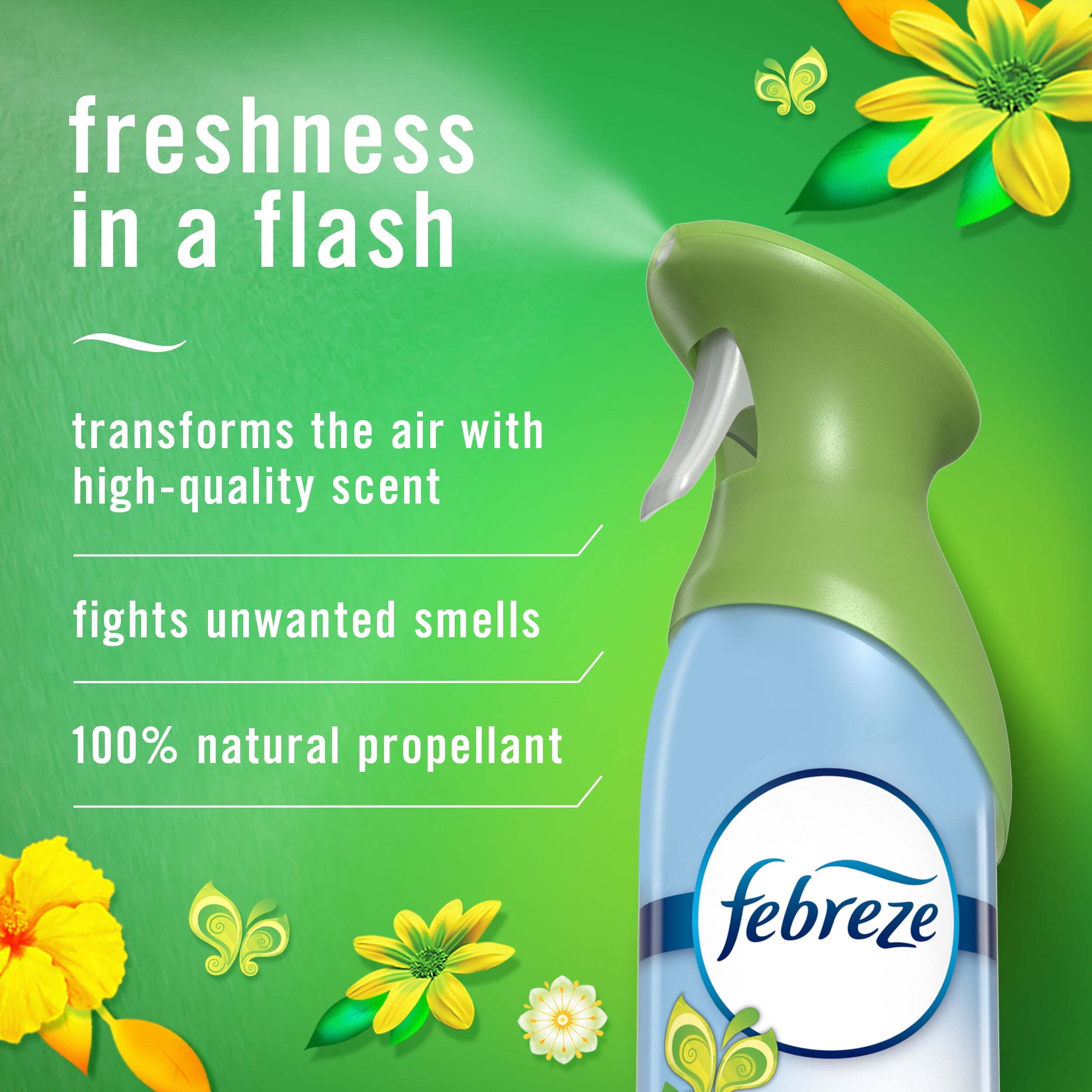 Febreze Air Freshener Spray, Odor-Fighting Room Mist, Gain Original Scent (8.8 oz, 2 Count) 8hcy1