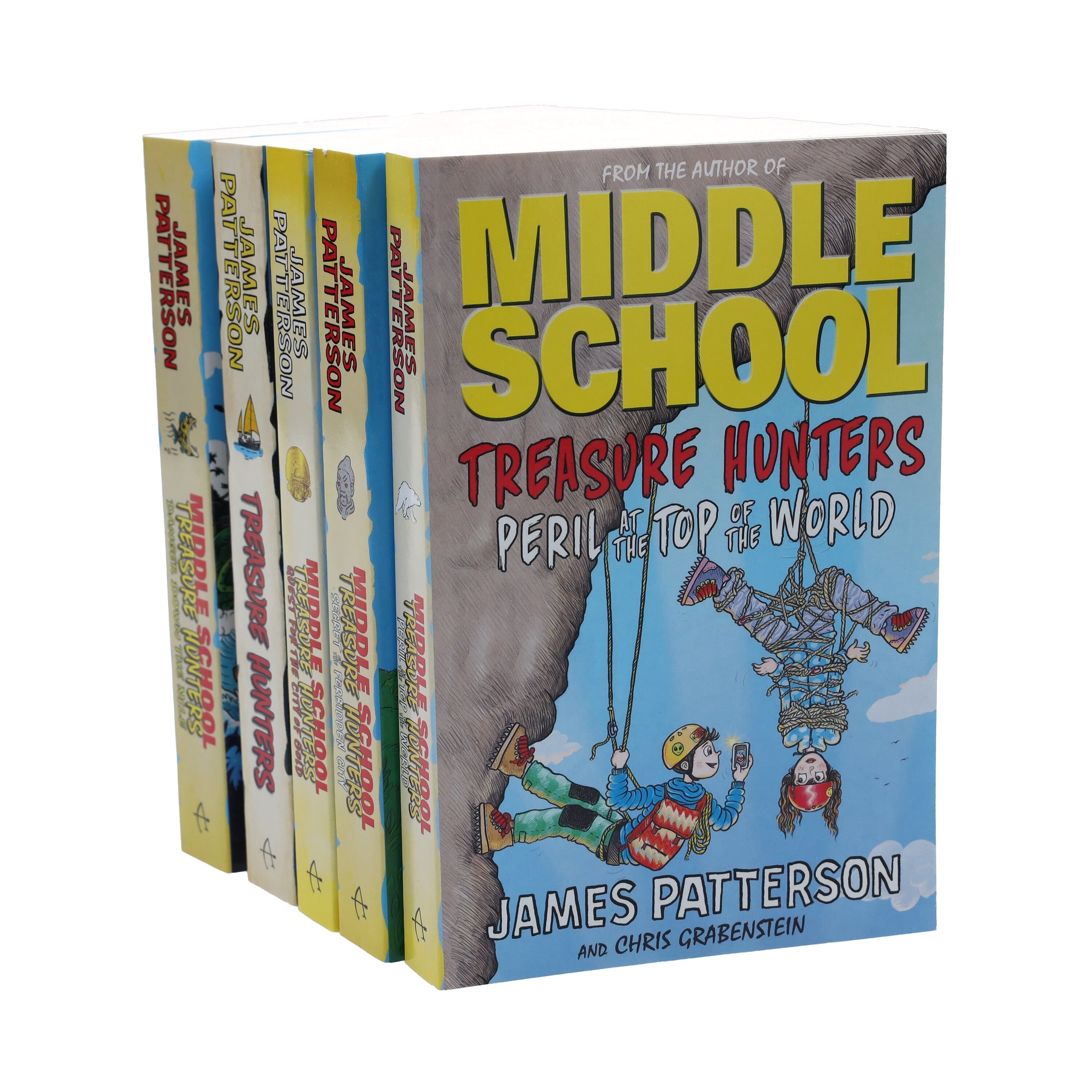 James Patterson Treasure Hunters Series 5-Book Collection (Paperback, 5 Books) xvdex
