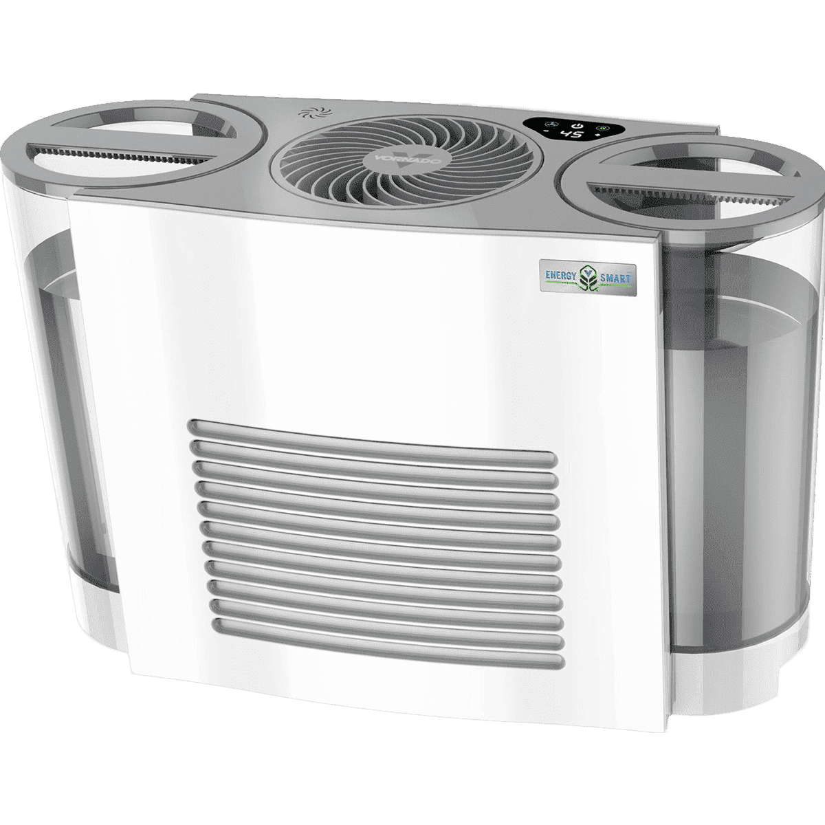 Vornado EVDC500 Energy Smart Evaporative Humidifier with LED Display (White, 2 Gallon) wtq67