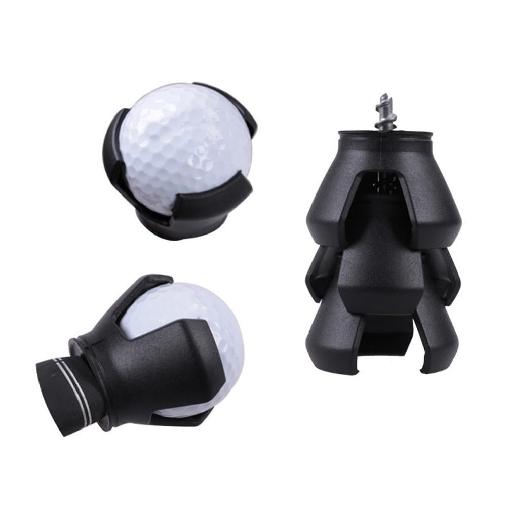 PLGEBR Golf Ball Retriever Tool for Putter Grip (Black, 1 Pack) 45ggu