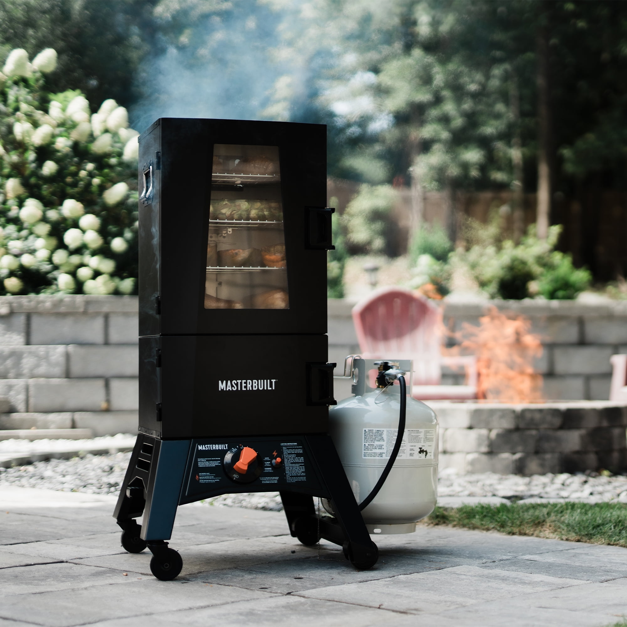 Masterbuilt ThermoTemp XL Propane Vertical Food Smoker (Black, 960 sq in) muozx