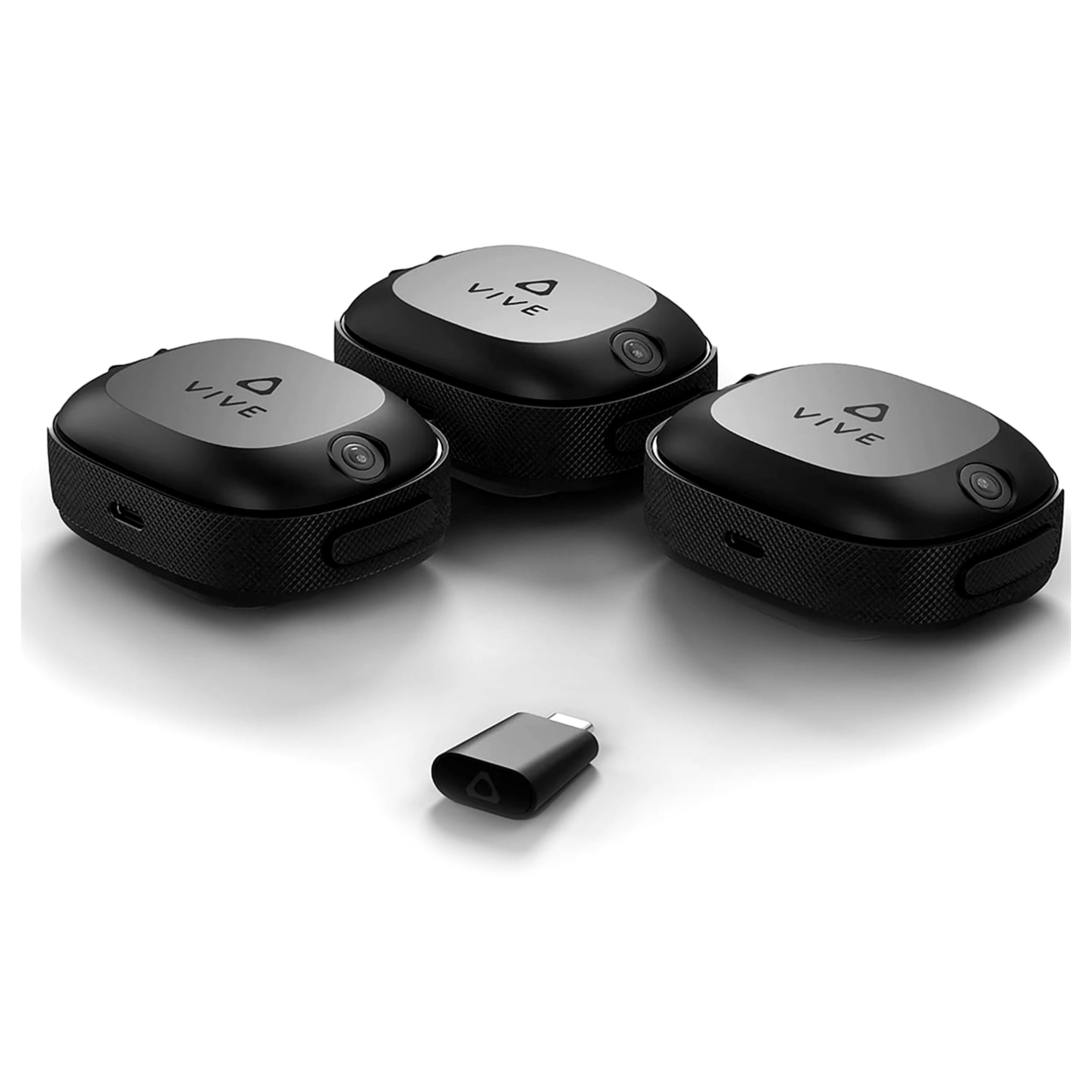 HTC Vive Wireless Ultimate Tracker for VR Headset, Enhanced Motion Tracking (Black, 3 Pack) ejybz