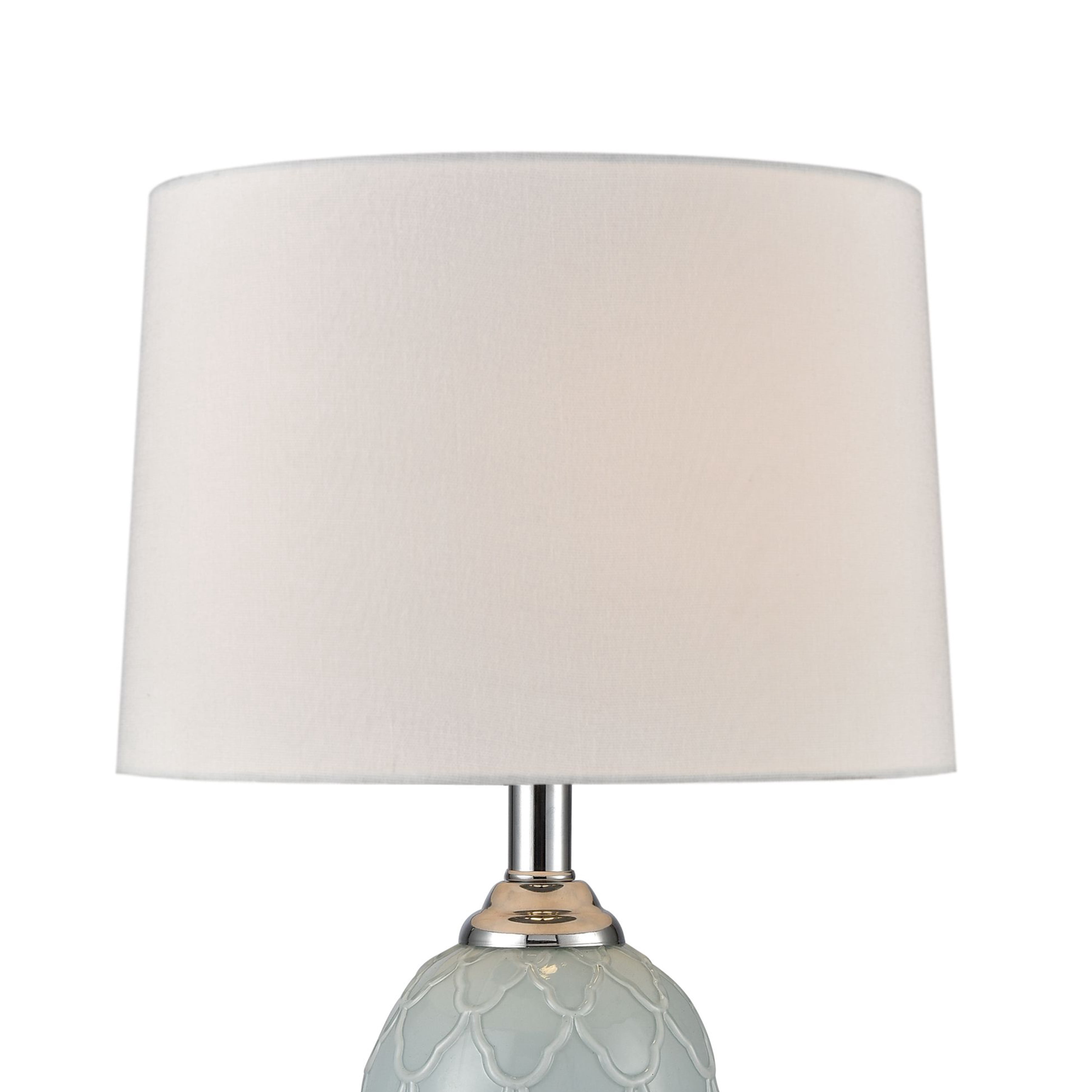 ELK Home La Joliette 24-inch Table Lamp Set, Coastal Textured Lighting (Pale Blue, 2-Pack) r0lzd