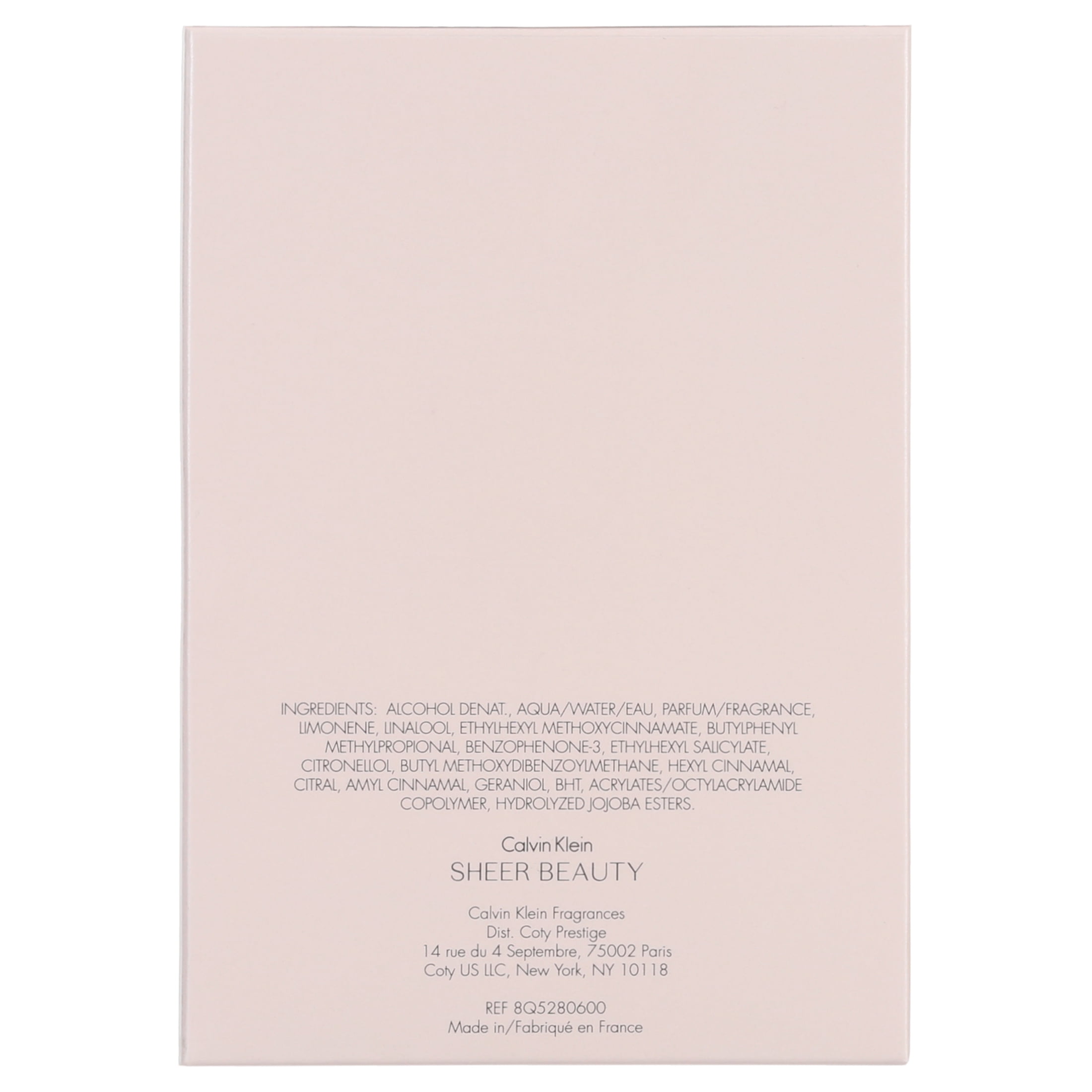 Calvin Klein Sheer Beauty Eau de Toilette Fragrance for Women (Floral Fruity, 3.4 oz) nsmm9