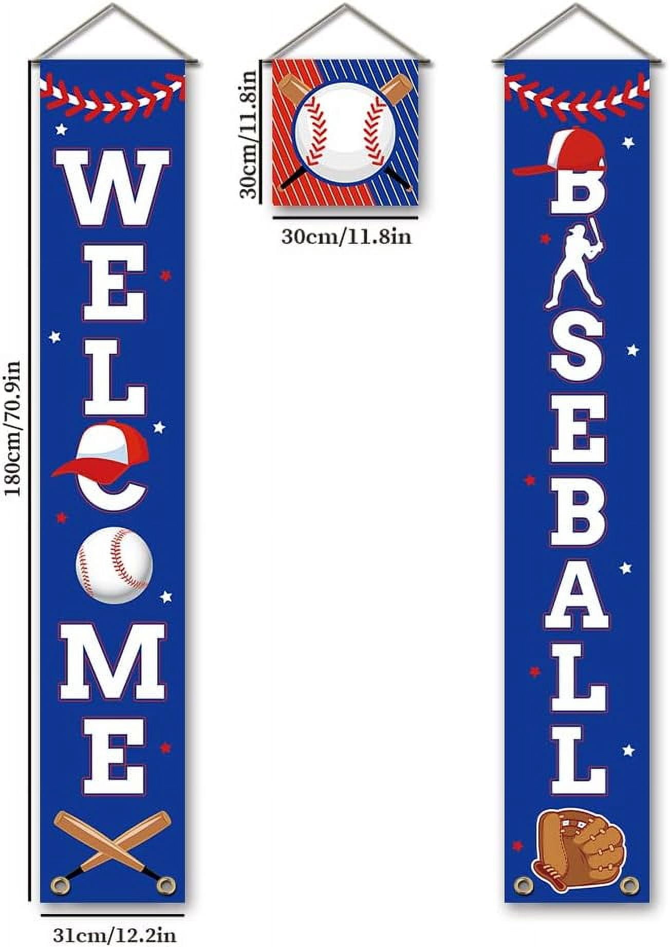 Generic Basketball Welcome Porch Banner Set (Orange, 11.8 in x 70.9 in) fuwjr