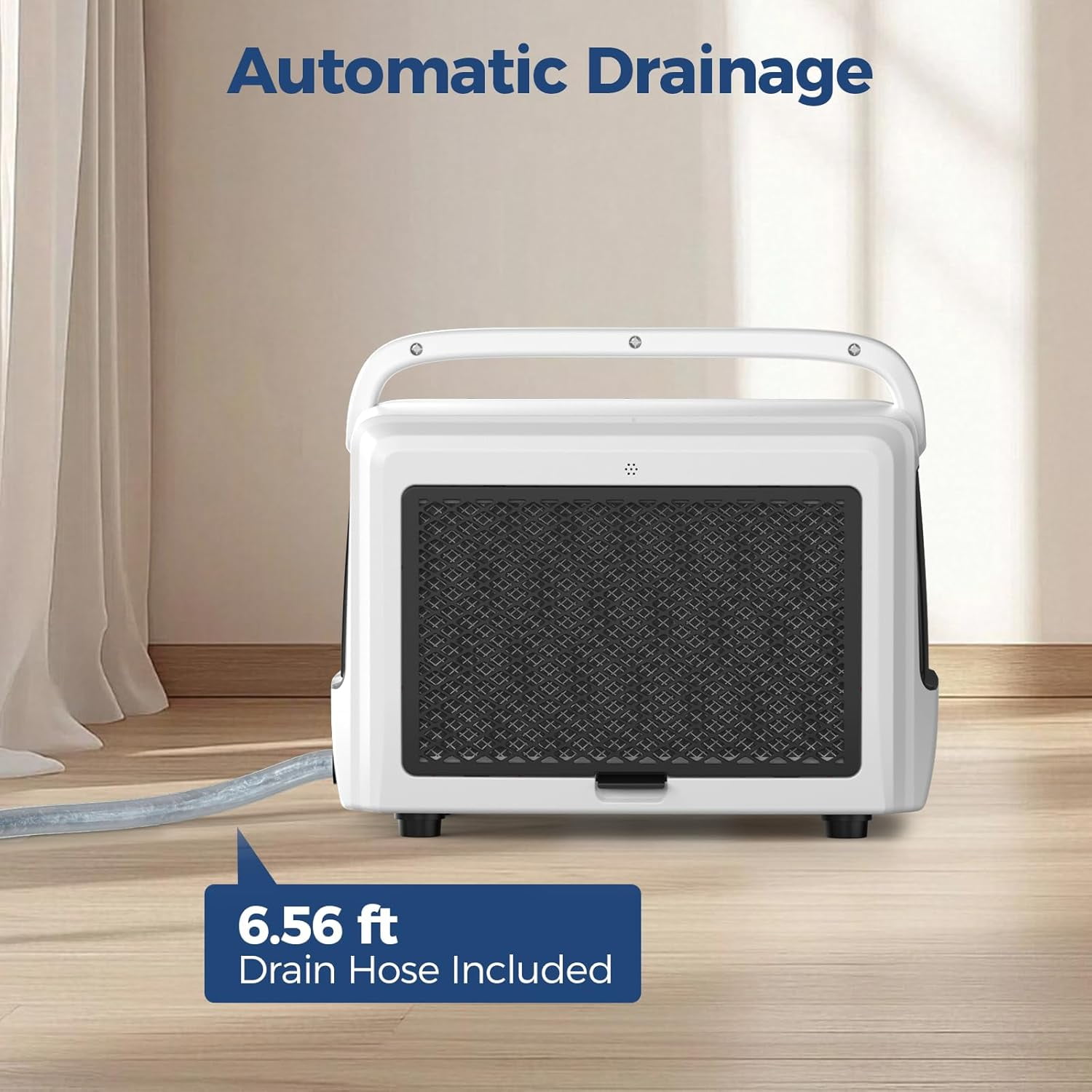 AlorAir Crawlspace Dehumidifier for Basements and Attics (White, 70 Pints) 4v90s
