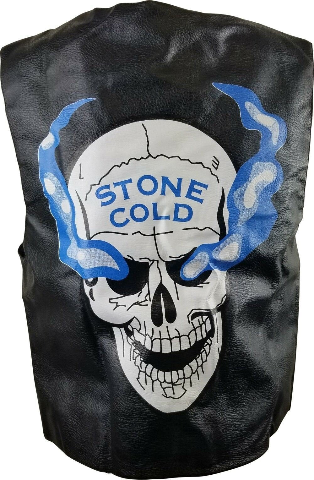 WWE Stone Cold Steve Austin 3:16 Skull Vest (Black, Youth Large) o6927