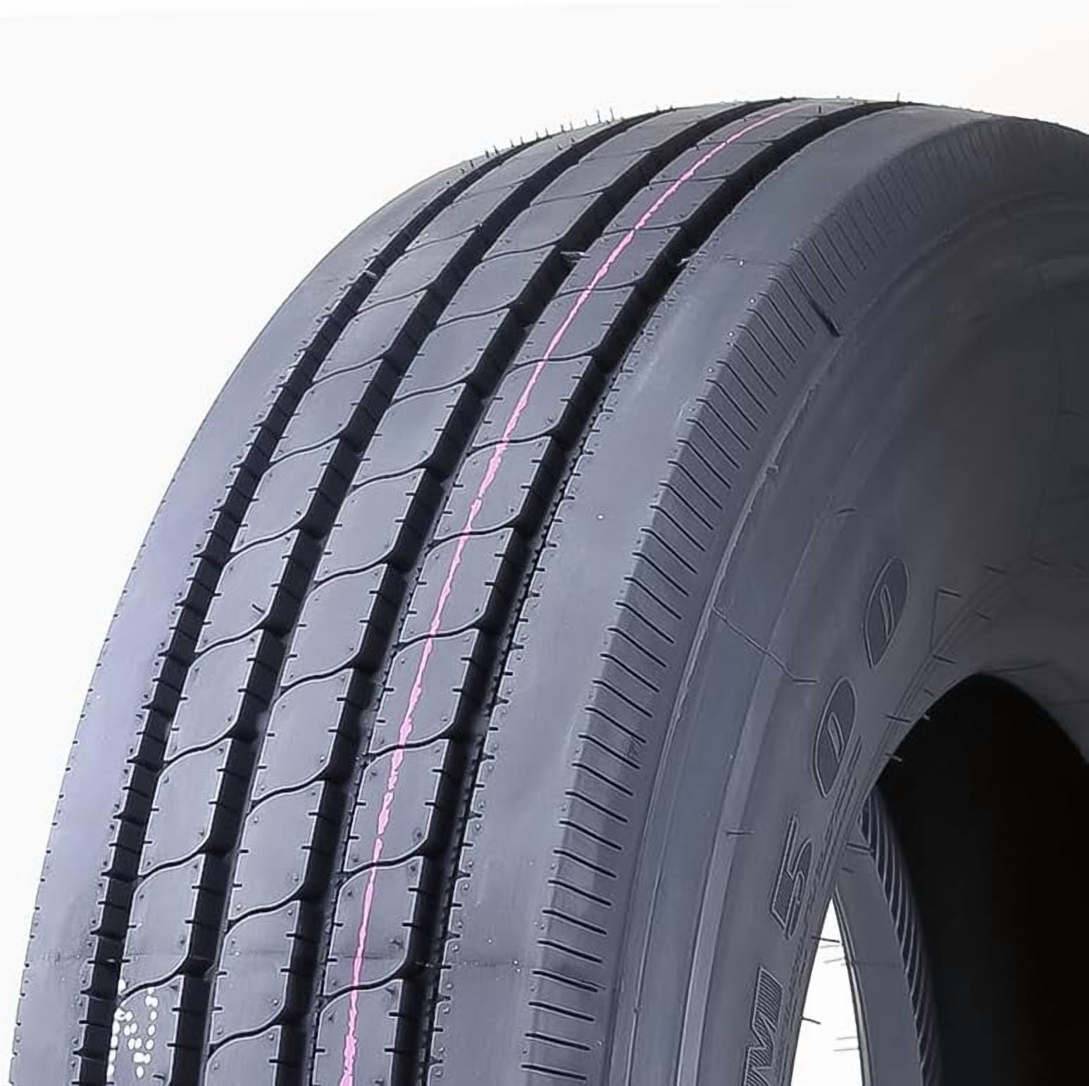 Gremax All Steel Heavy Duty Radial Trailer Tire (ST225/75R15, 14 PR, Load Range G) 6yar0