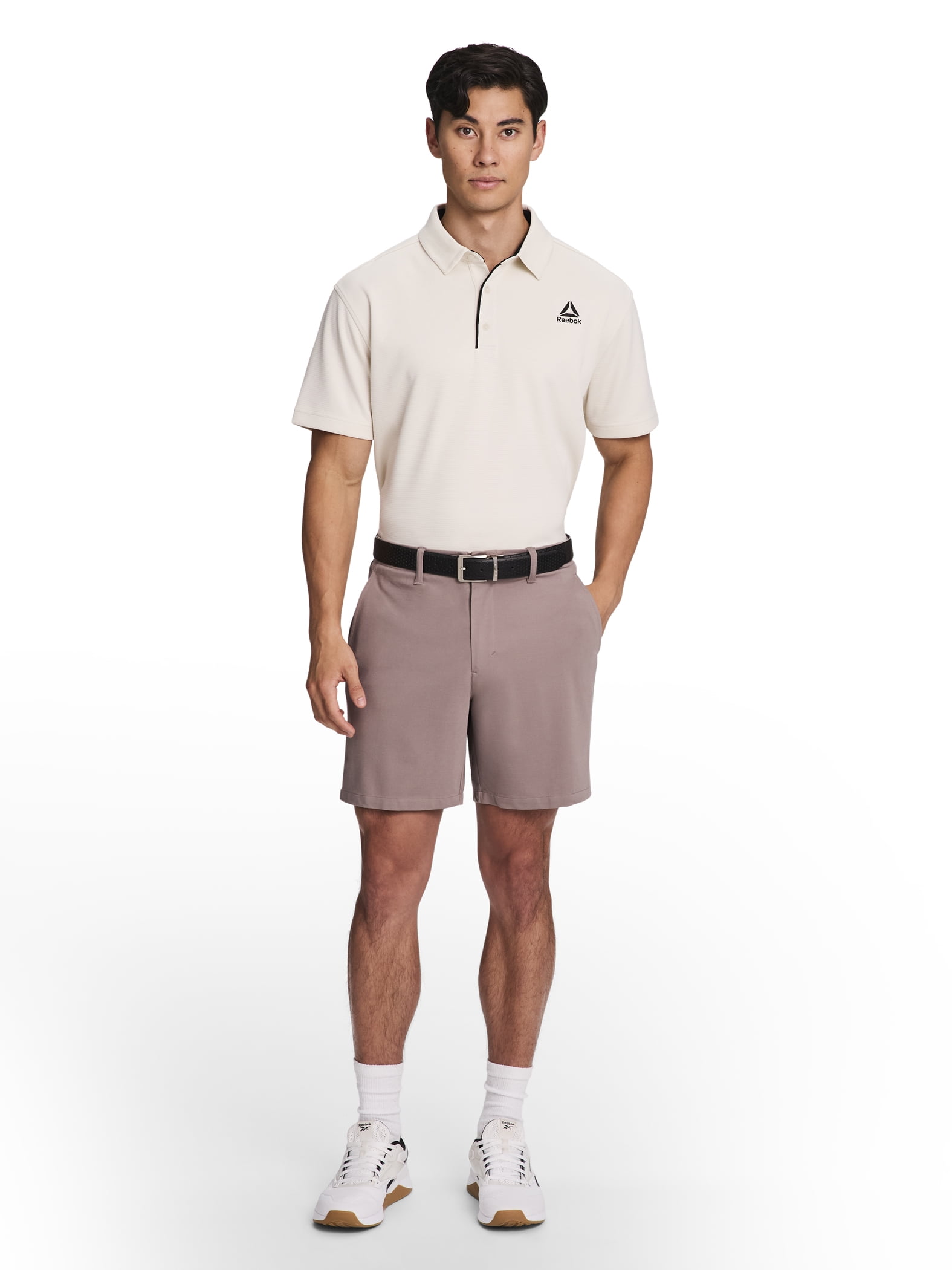 Reebok Men's 6-Pocket Victory Performance Shorts (Brown, 7 in Inseam) twg90