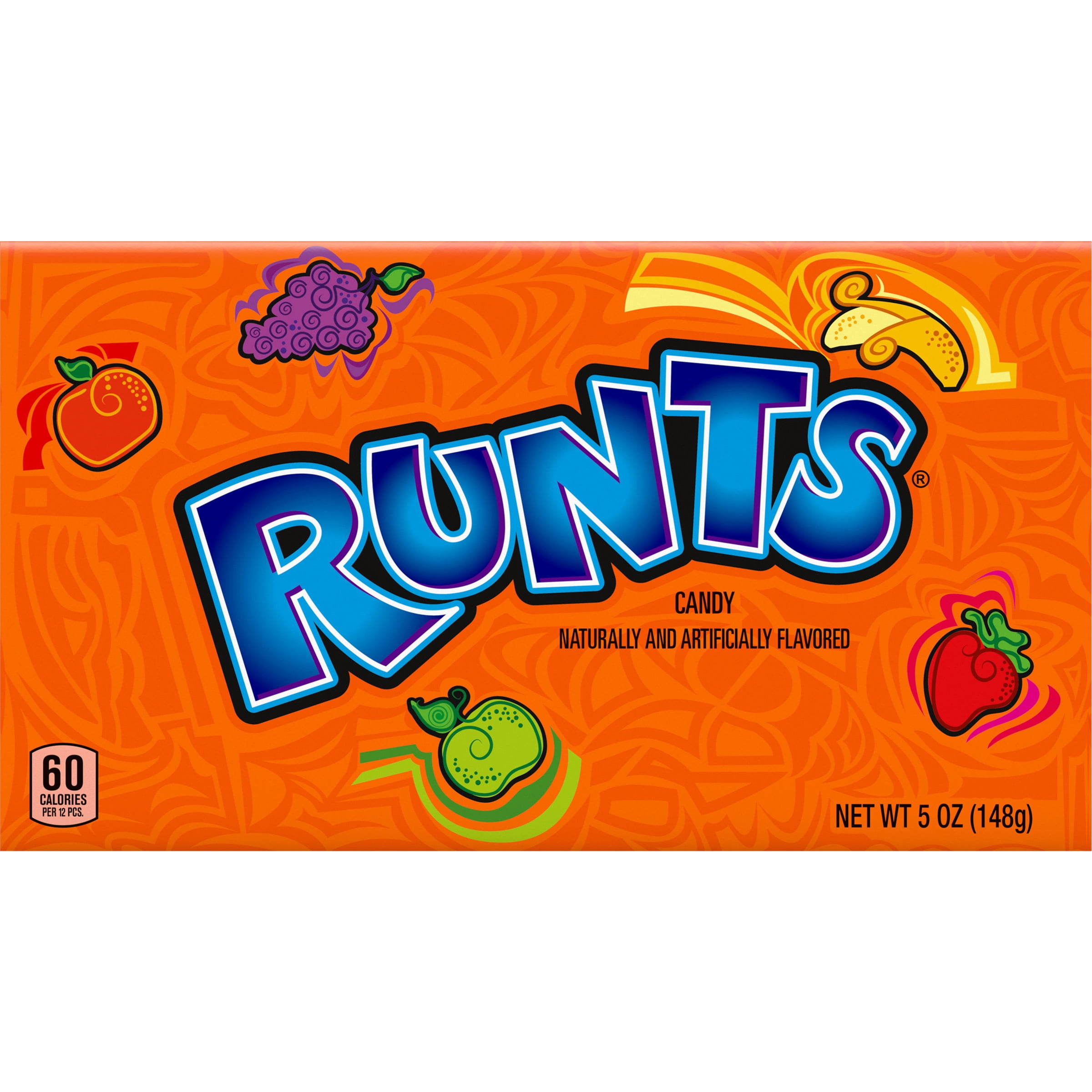 Runts Fruit Shaped Hard Candy (Assorted Fruit Flavors, 5 oz) zlhtt