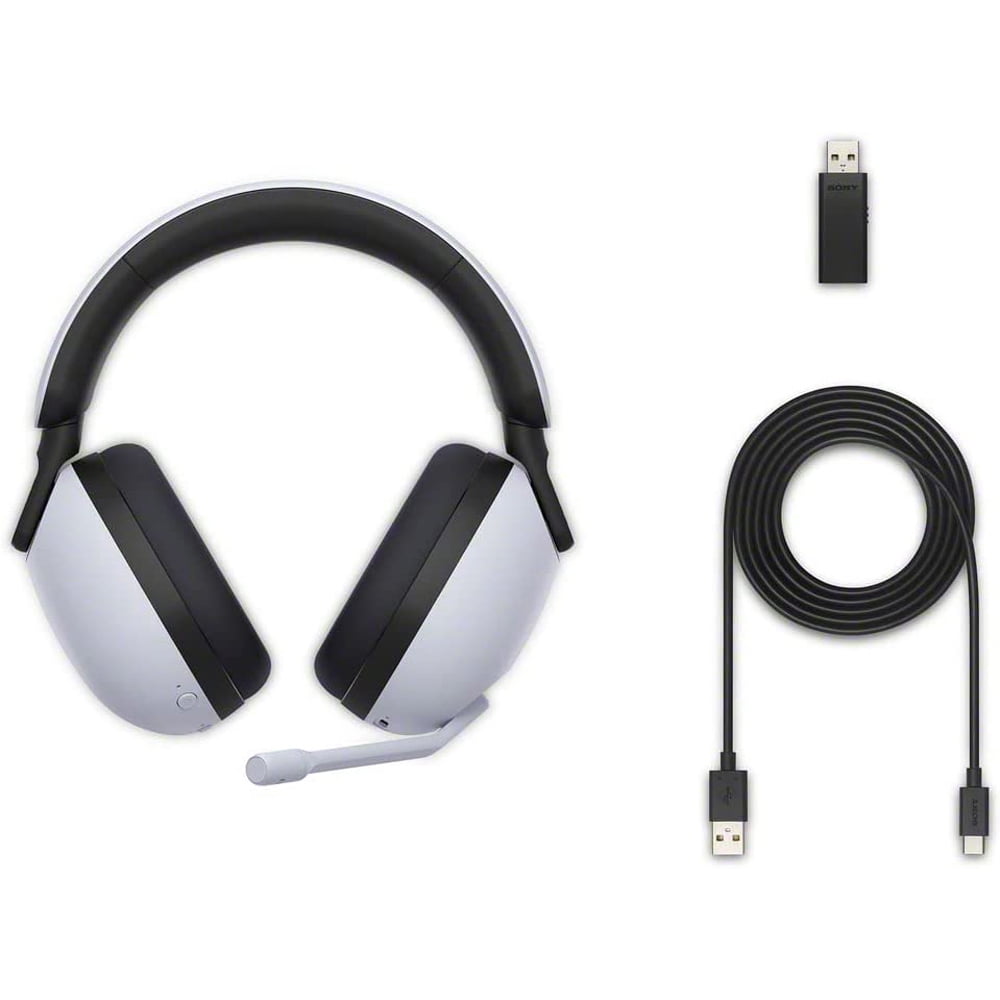Sony INZONE H9 Wireless Noise Cancelling Gaming Headset (White, One Size) j0y65