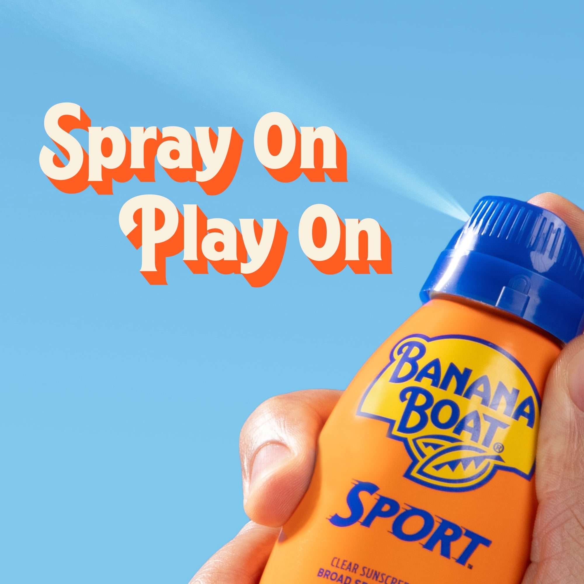 Banana Boat Sport Ultra SPF 50 Sunscreen Spray, Broad Spectrum Sun Protection (Clear, 9.5 oz) y4p2h