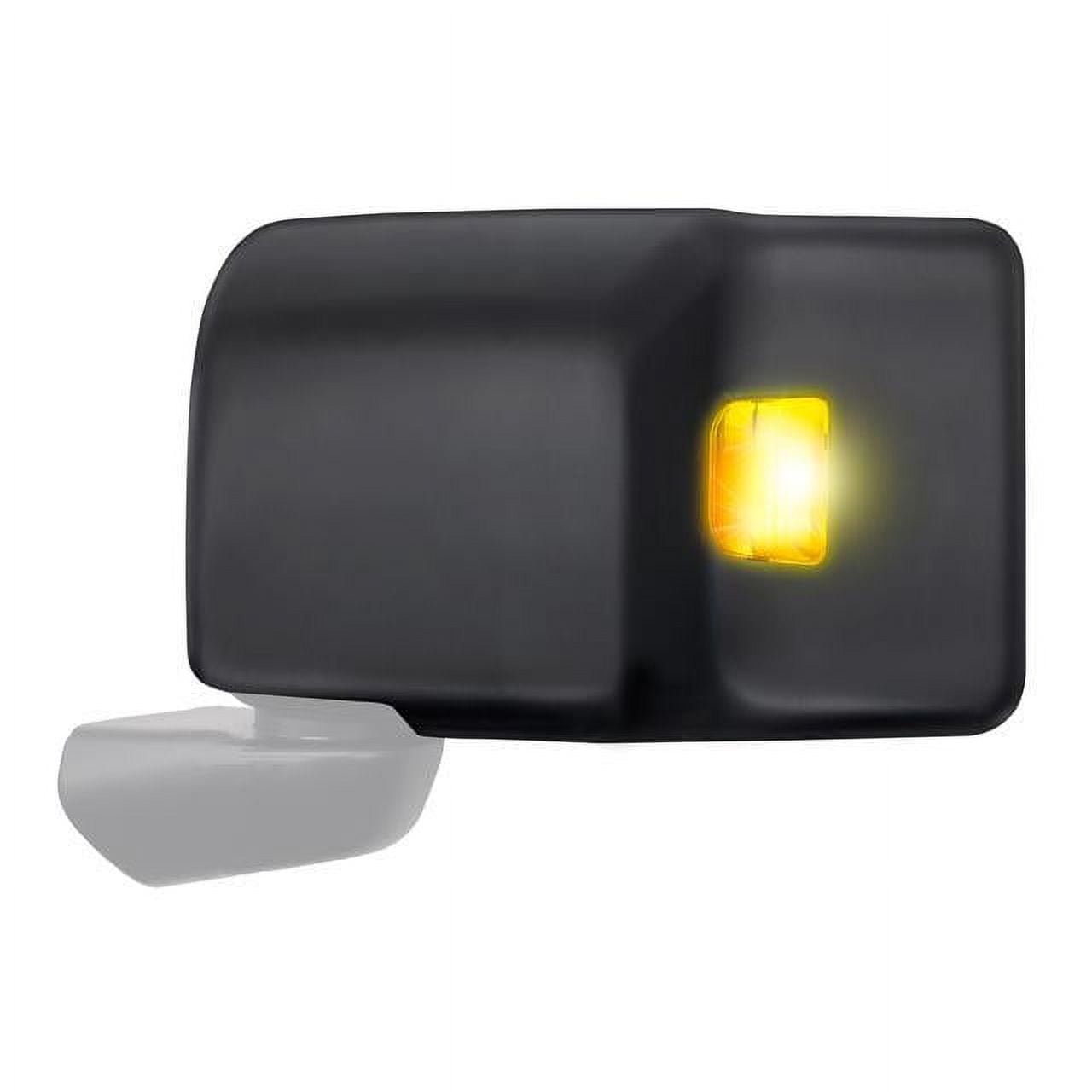 K-Source Snap & Zap Custom Fit Towing Mirror Pair for Jeep Wrangler and Gladiator (Black, 2-Piece Set) okvnr