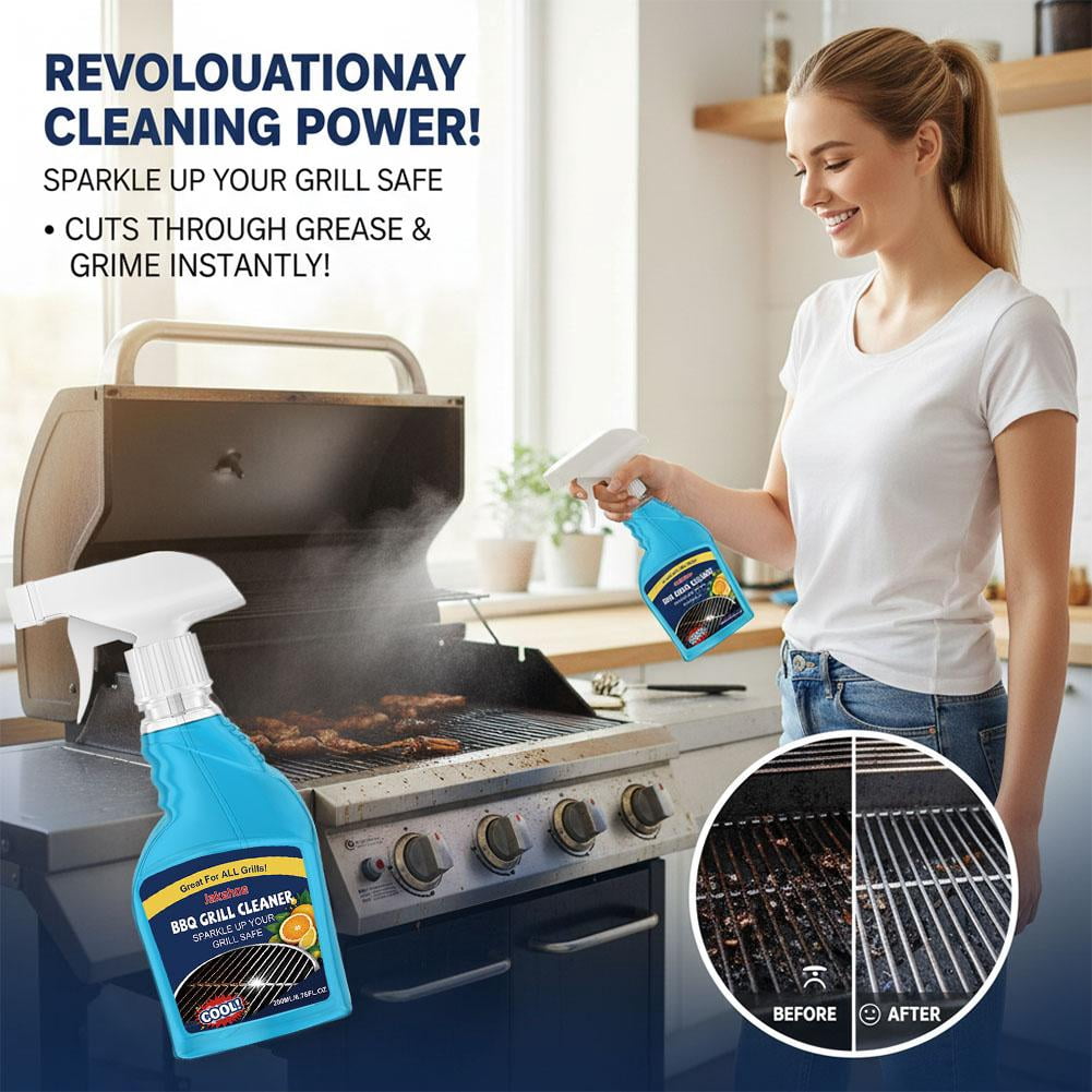 Generic Outdoor Grill Cleaner and Degreaser for Charcoal and Gas Grills (16 fl oz) lh106