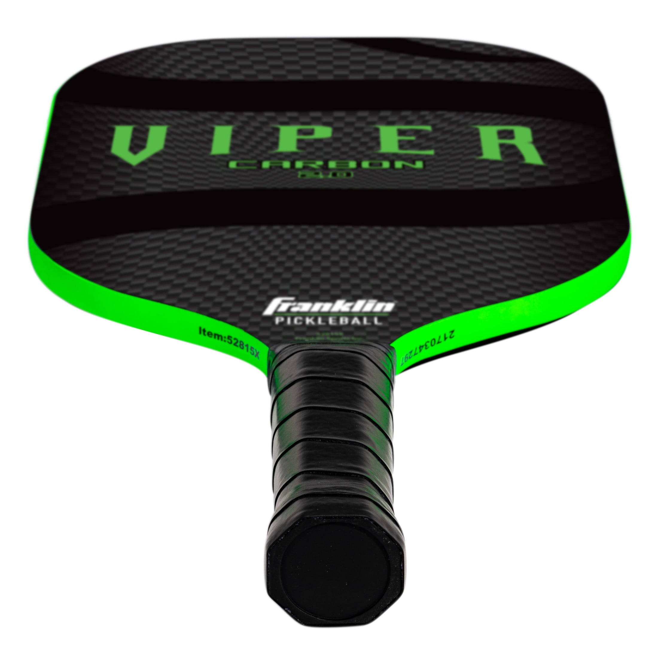 Franklin Sports Viper Pickleball Paddle (Green, 7.7 oz) jymqj
