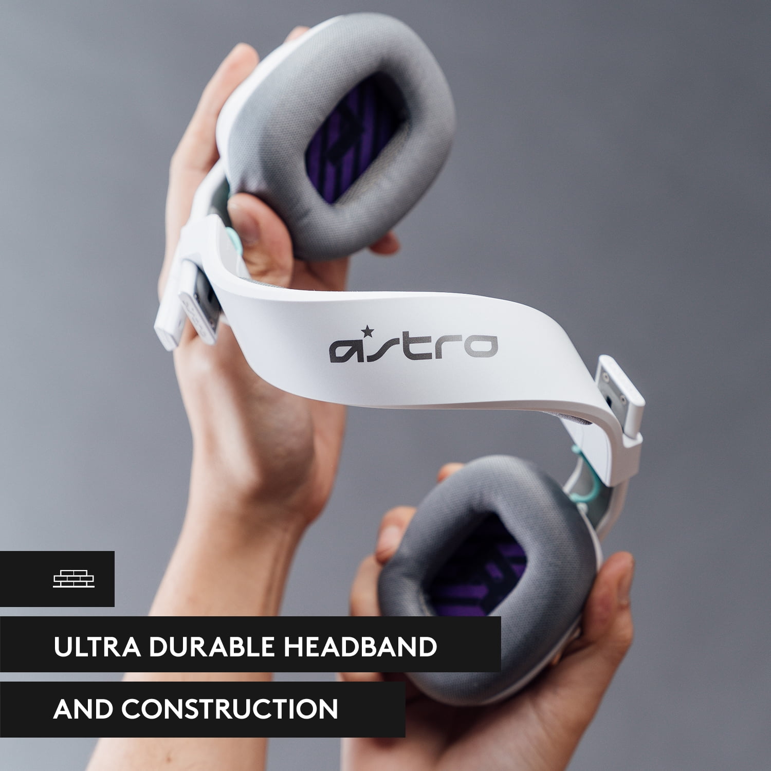 Logitech ASTRO A10 Gen 2 Wired Gaming Headset with Flip-to-Mute Microphone and 32 mm Drivers (White, Over-Ear) b30zg
