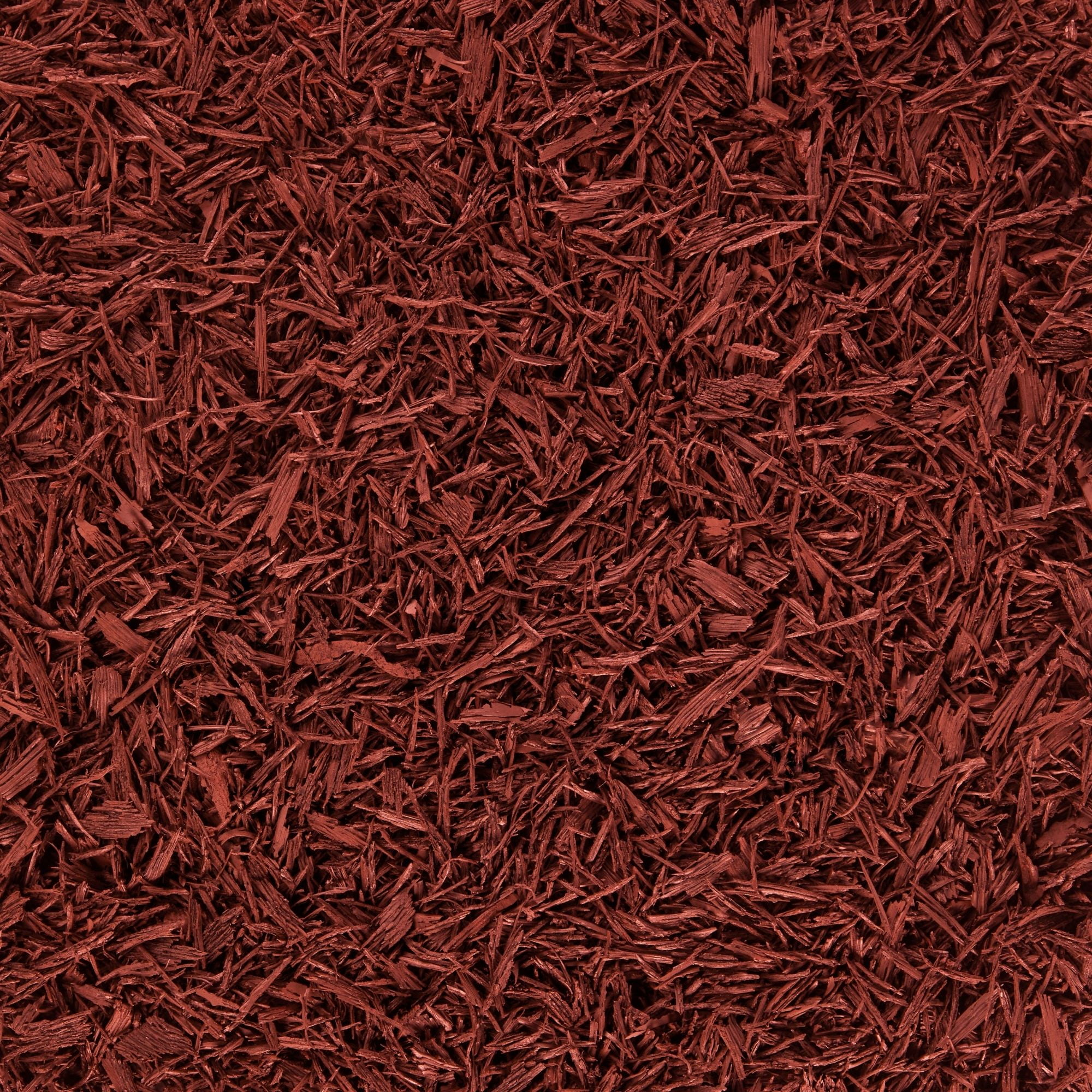 GroundSmart Shredded Rubber Mulch for Landscaping and Playgrounds (Red, 1.5 cu ft) ly172