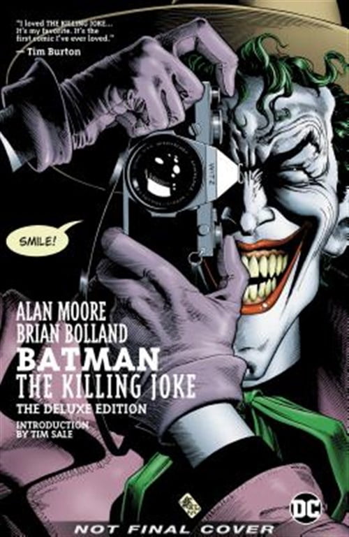 DC Comics Batman: The Killing Joke Deluxe Edition (Hardcover Graphic Novel) 5hbyv