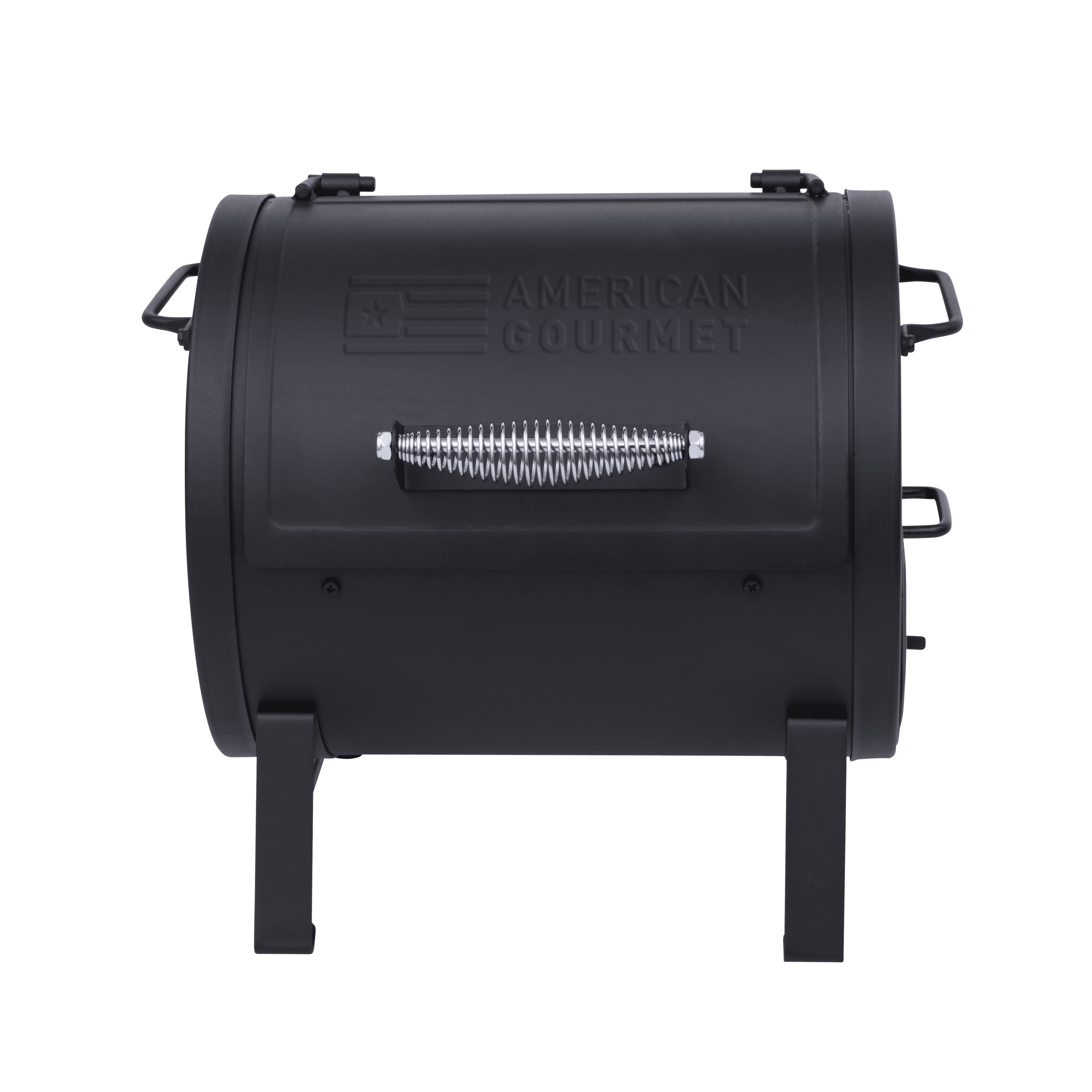 Charbroil American Gourmet Charcoal Tabletop Grill and Offset Firebox (Black, 260 sq in) 5ih7m
