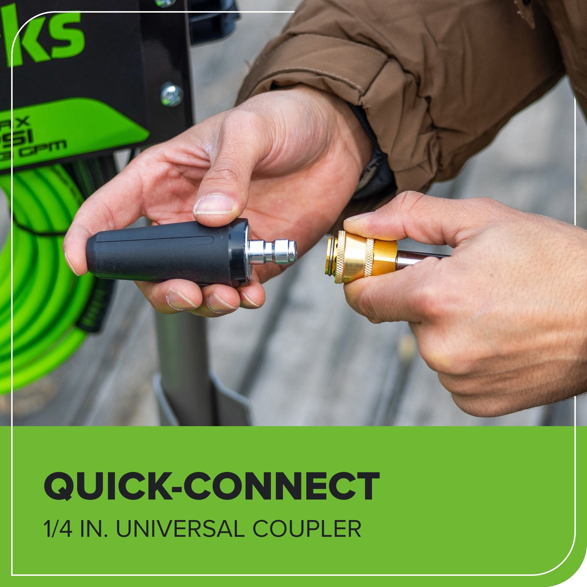 Greenworks Electric Pressure Washer, 2700 PSI 2.3 GPM Max, TruBrushless Motor Technology (2700 PSI) jjuh7