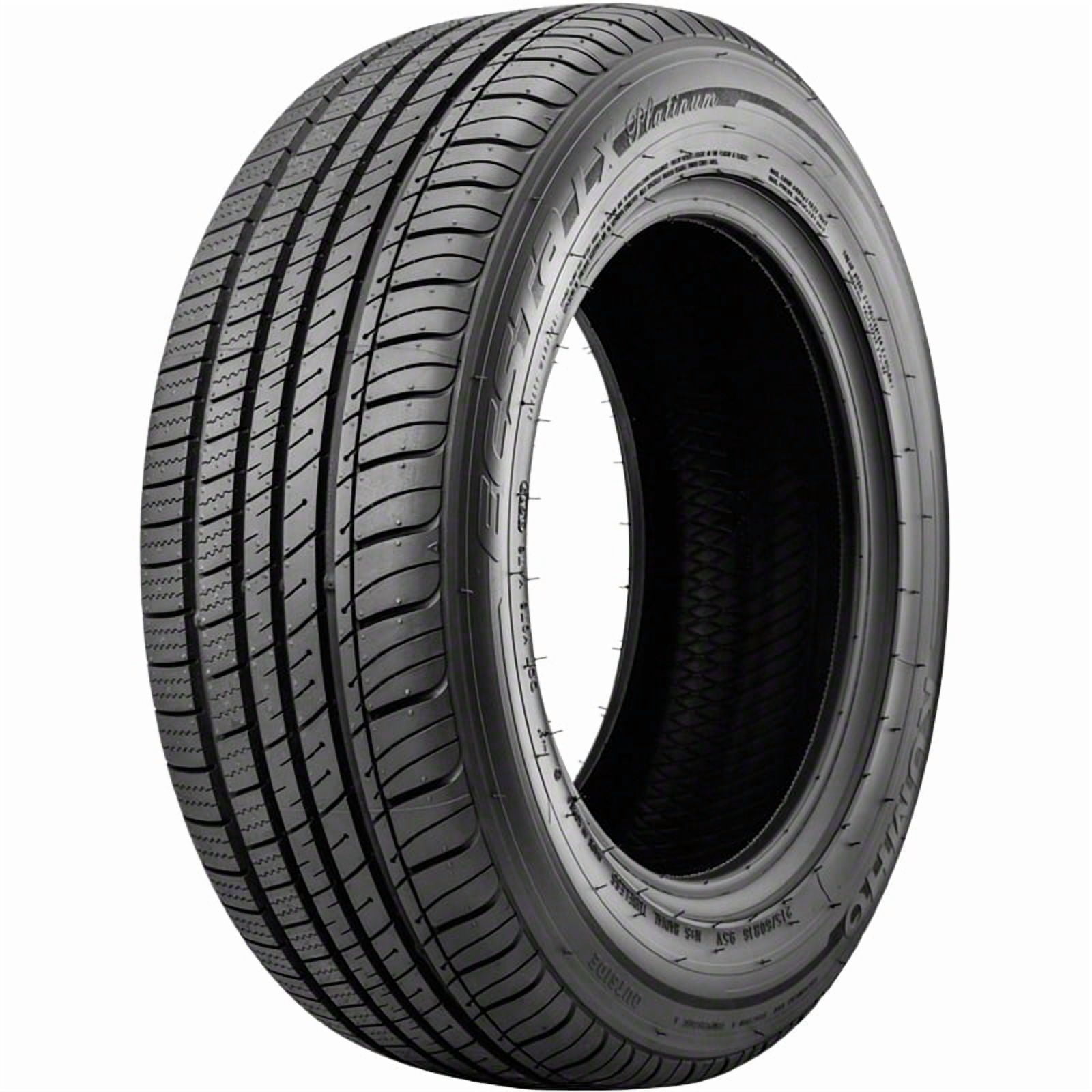 Kumho Ecsta LX Platinum KU27 UHP All-Season Passenger Tire (Black Sidewall, 205/60R16) yu2l3