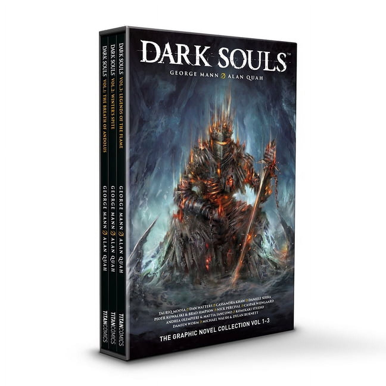 George Mann Dark Souls 1-3 Slipcase Set (Paperback, 336 Pages) 73uxe