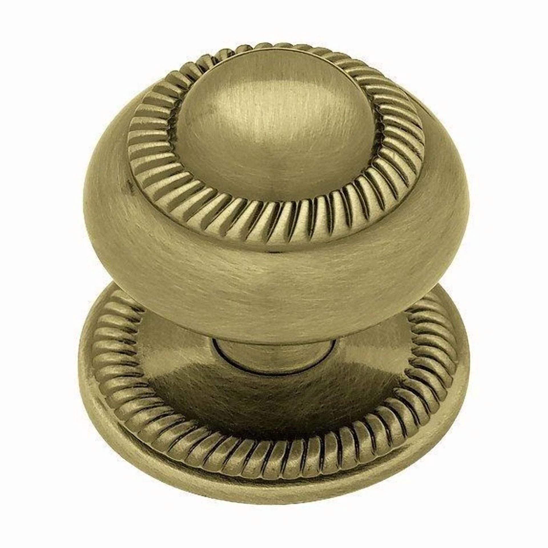 VAULT Cabinet Knobs with Backplates (5 Pack, Brushed Nickel) 9pev5
