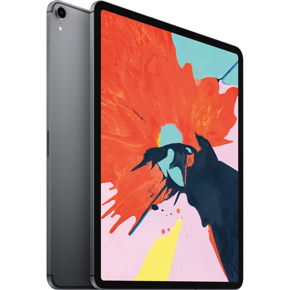 Apple iPad Pro 12.9-inch (Late 2018) 512GB Wi-Fi + 4G LTE Tablet (Space Gray, 512GB) dmwmz
