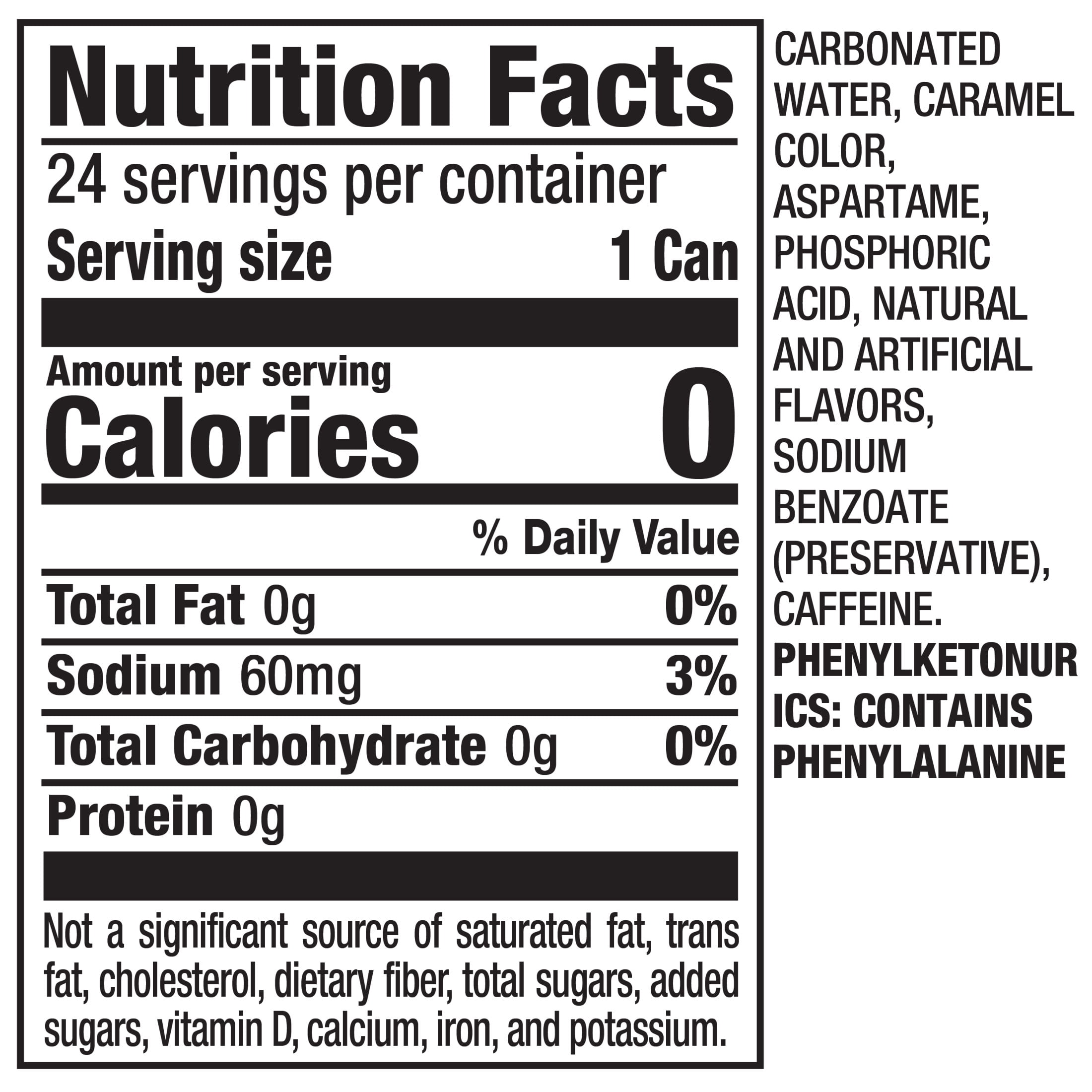 Diet Dr. Pepper Soda Pop (Zero Sugar, 24 Pack, 12 fl oz) zl3c1