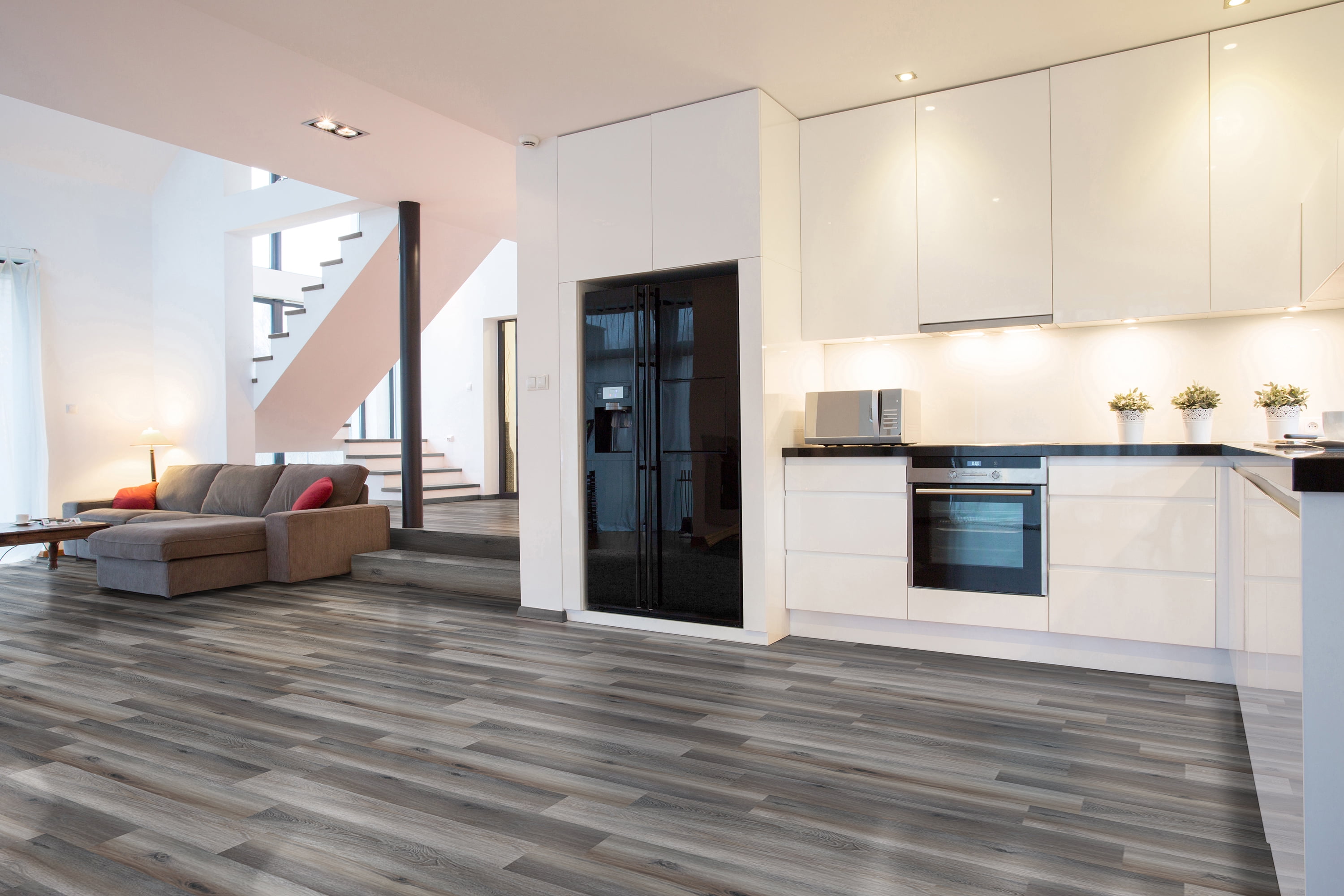 MSI Bayshore Cottonwood Luxury Vinyl Plank Flooring (6 in. x 48 in., 36 sq. ft. per case) iv6j7