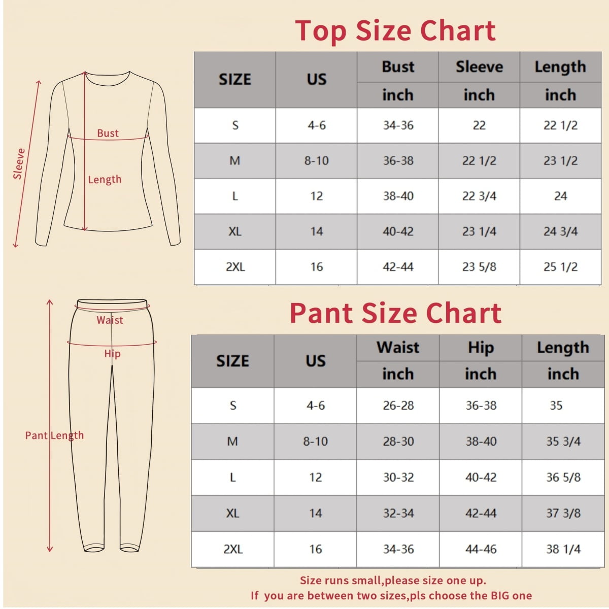 MISS COCOLI Thermal Underwear for Women Long Sleeve Base Layer Set (Black, Medium) zca7x
