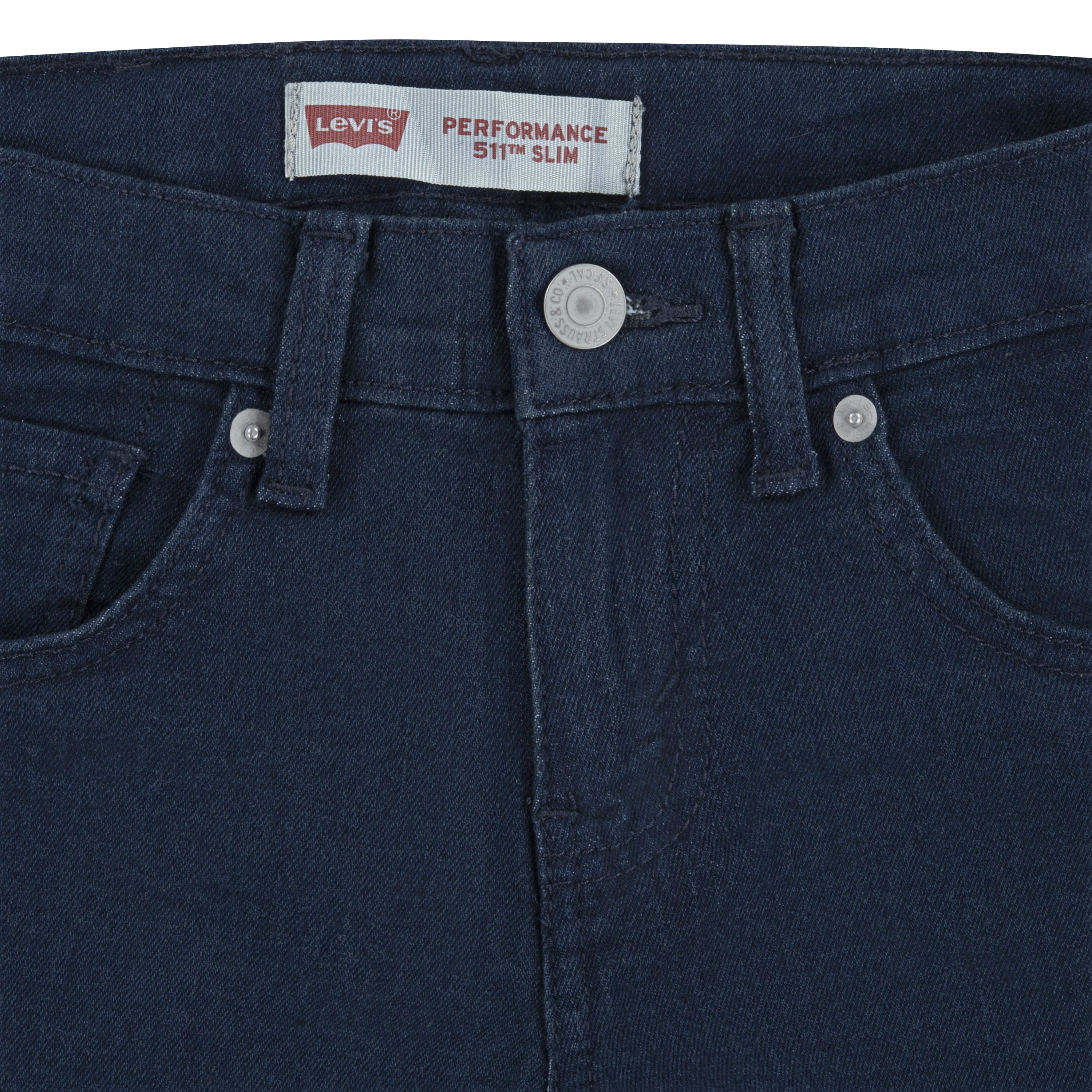 Levi Red Tab Boys 511 Slim Fit Performance Denim Jeans (Blue, Size 8-20) 0fvml