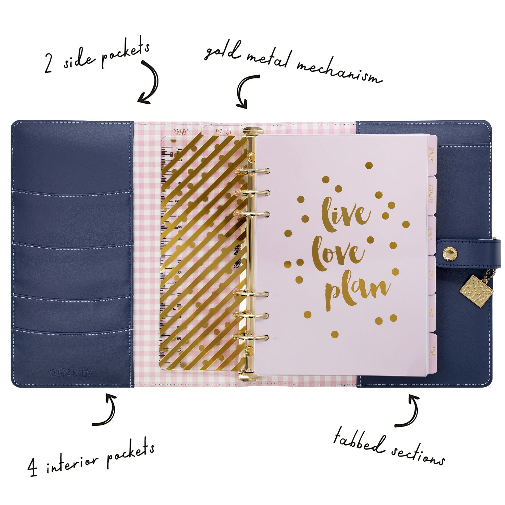 Pukka Pads A5 Planner (Ditzy Floral, 8.3 in x 5.8 in) 7ek8v
