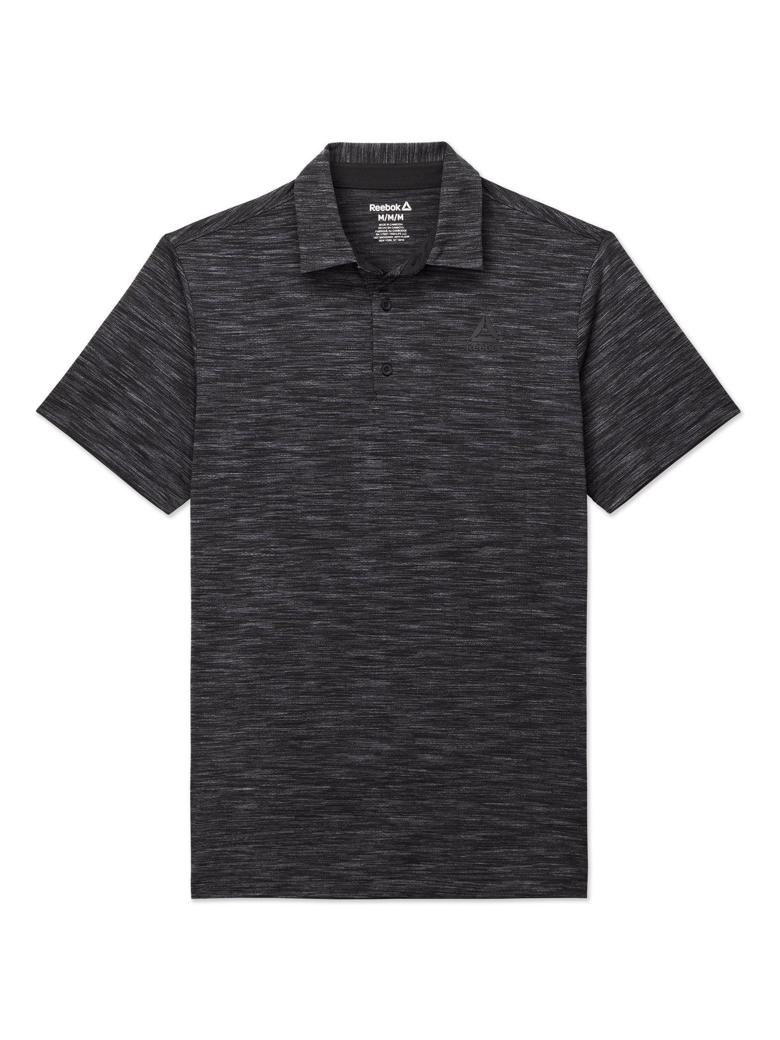 Reebok Men's Victory Performance Polo Shirt (Black, XS) 4udu9