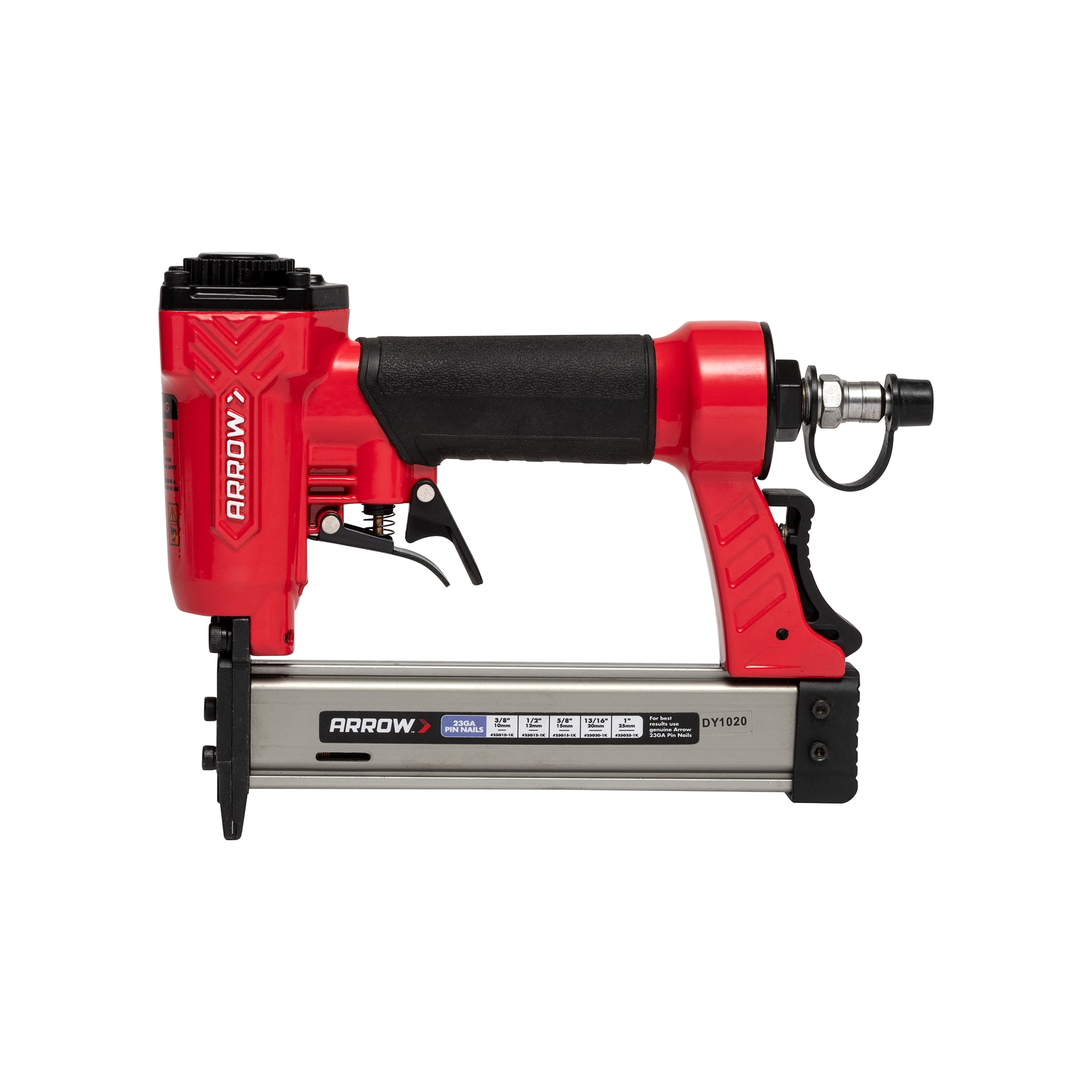 Arrow PT23G Pneumatic Pin Nailer (Red, 23 Gauge) 3mmvz