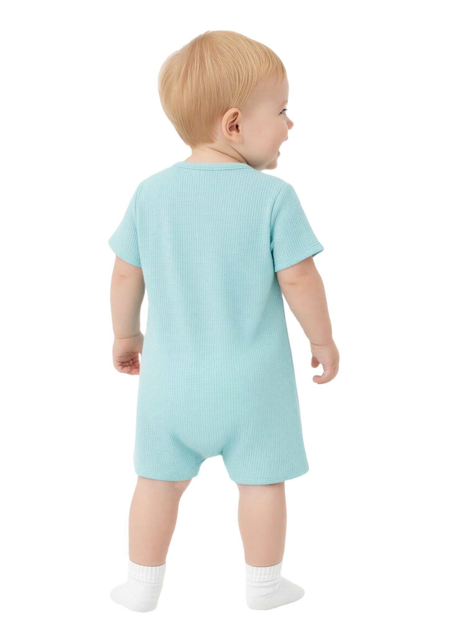 Bluey Baby Boy 2 Pack Rompers (Blue, 0-24 Months) aon5h