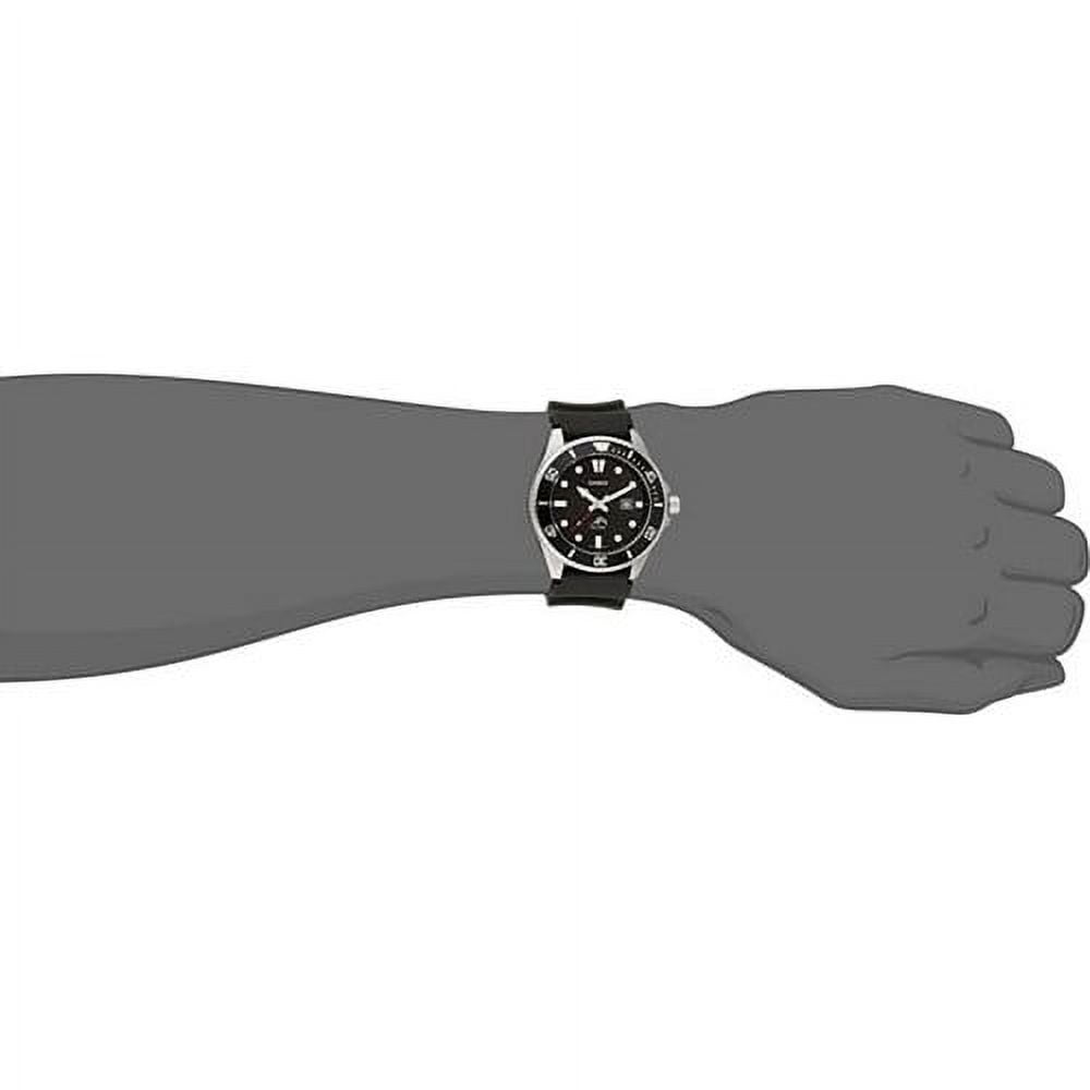Casio Men's Dive-Style Sport Watch with Resin Strap (Black, 1.89 in) vb89k
