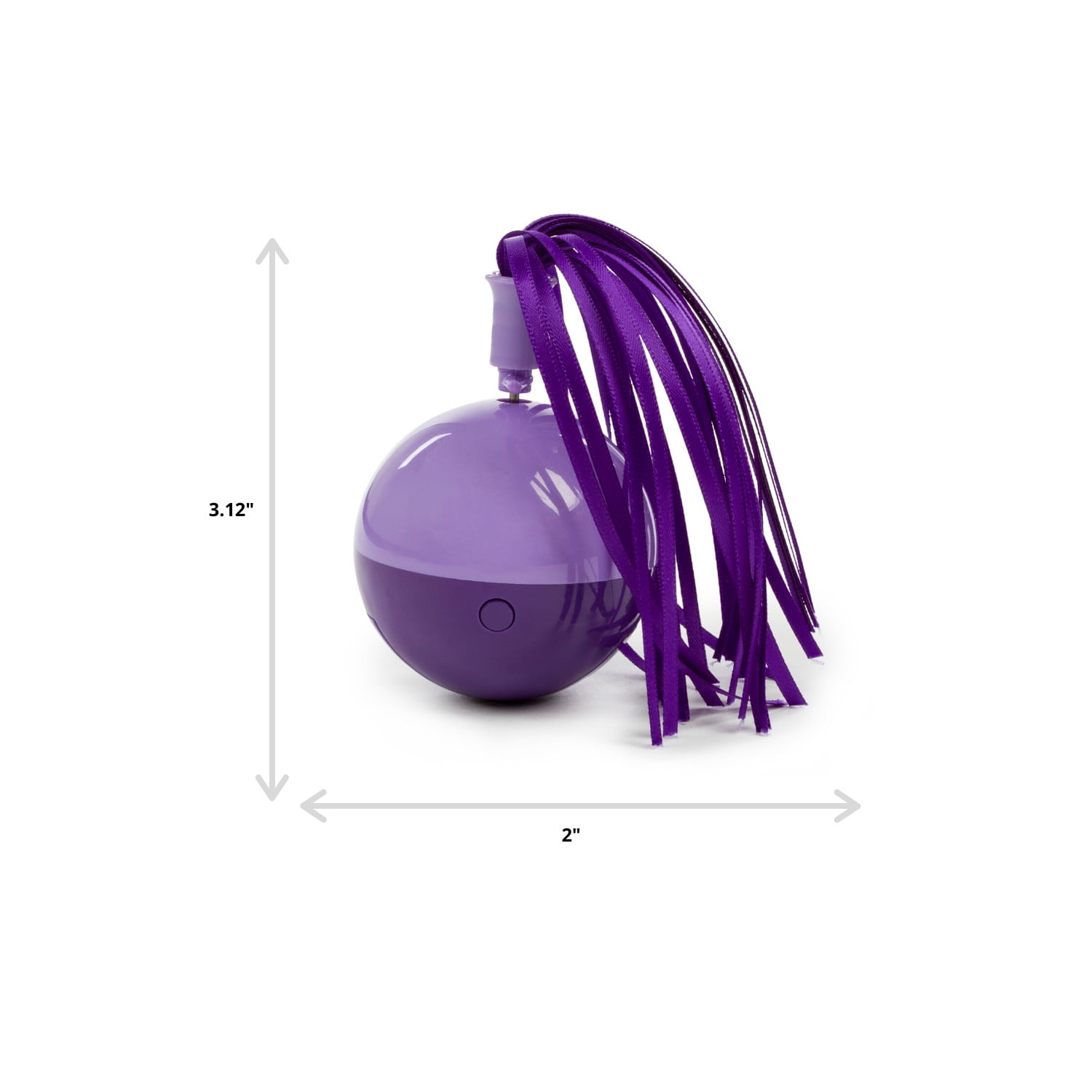 SmartyKat Twirly Top Electronic Motion Ball Cat Toy (Blue, 1 Count) 9s2sn