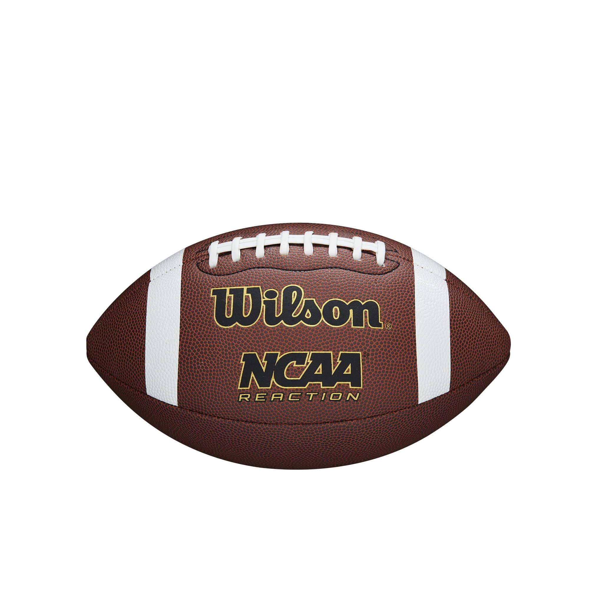 Wilson NCAA Reaction Recreational Football (Brown, Junior Size) 66d0w