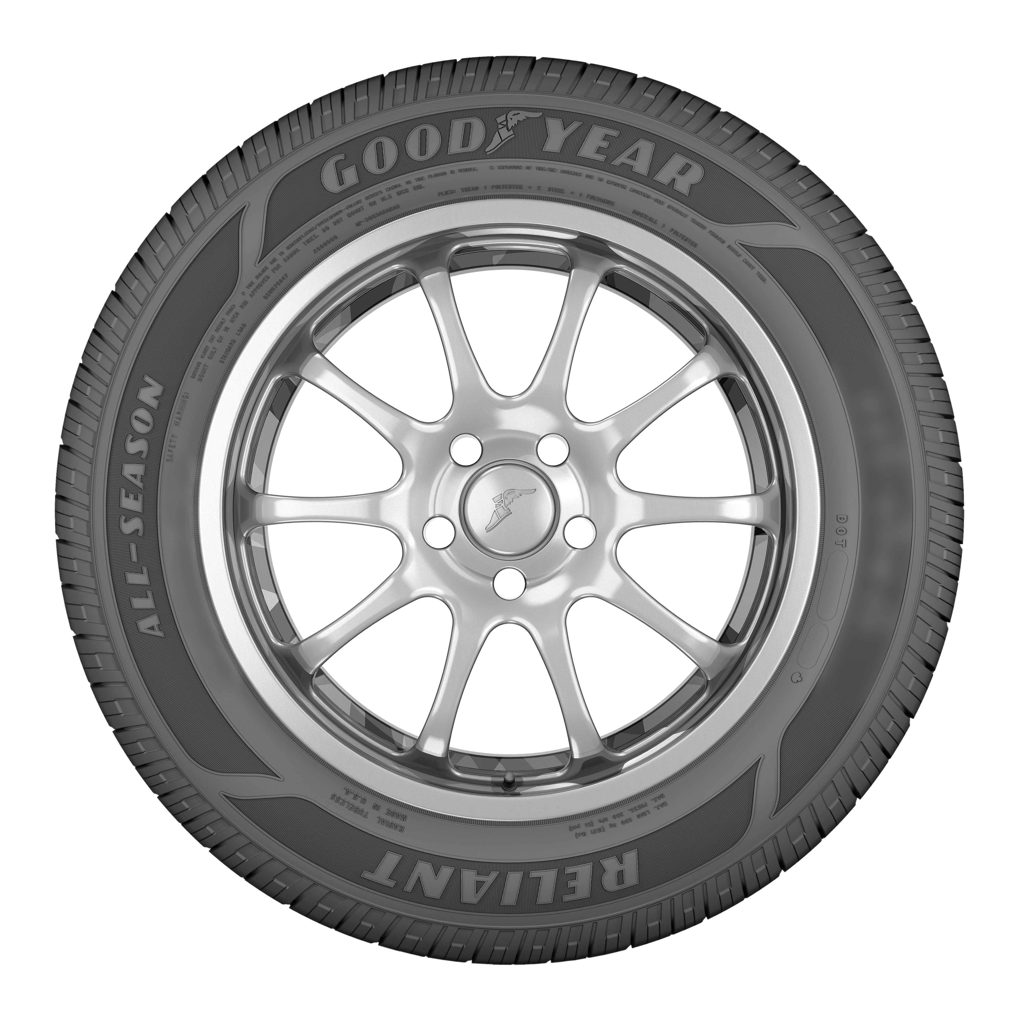 Goodyear Reliant All-Season Tire (235/65R18, 106V) a425m