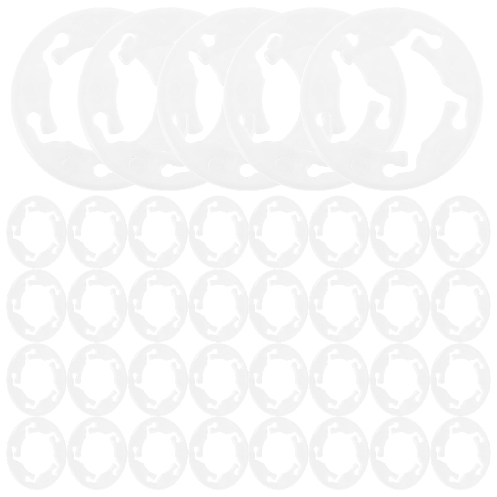 GOOHOCHY Balloon Arch Clip Kit for Wedding and Party Decoration (Clear, 100 Pack) ecldd