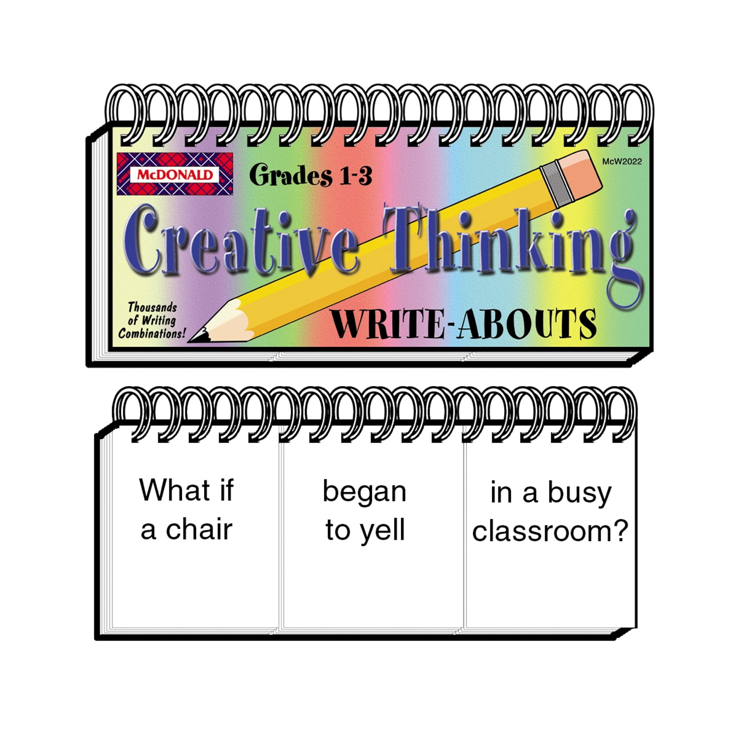 McDonald Publishing Creative Thinking Write-Abouts Activity Booklets (Grade 1-3, 2 Pack) sxqi7