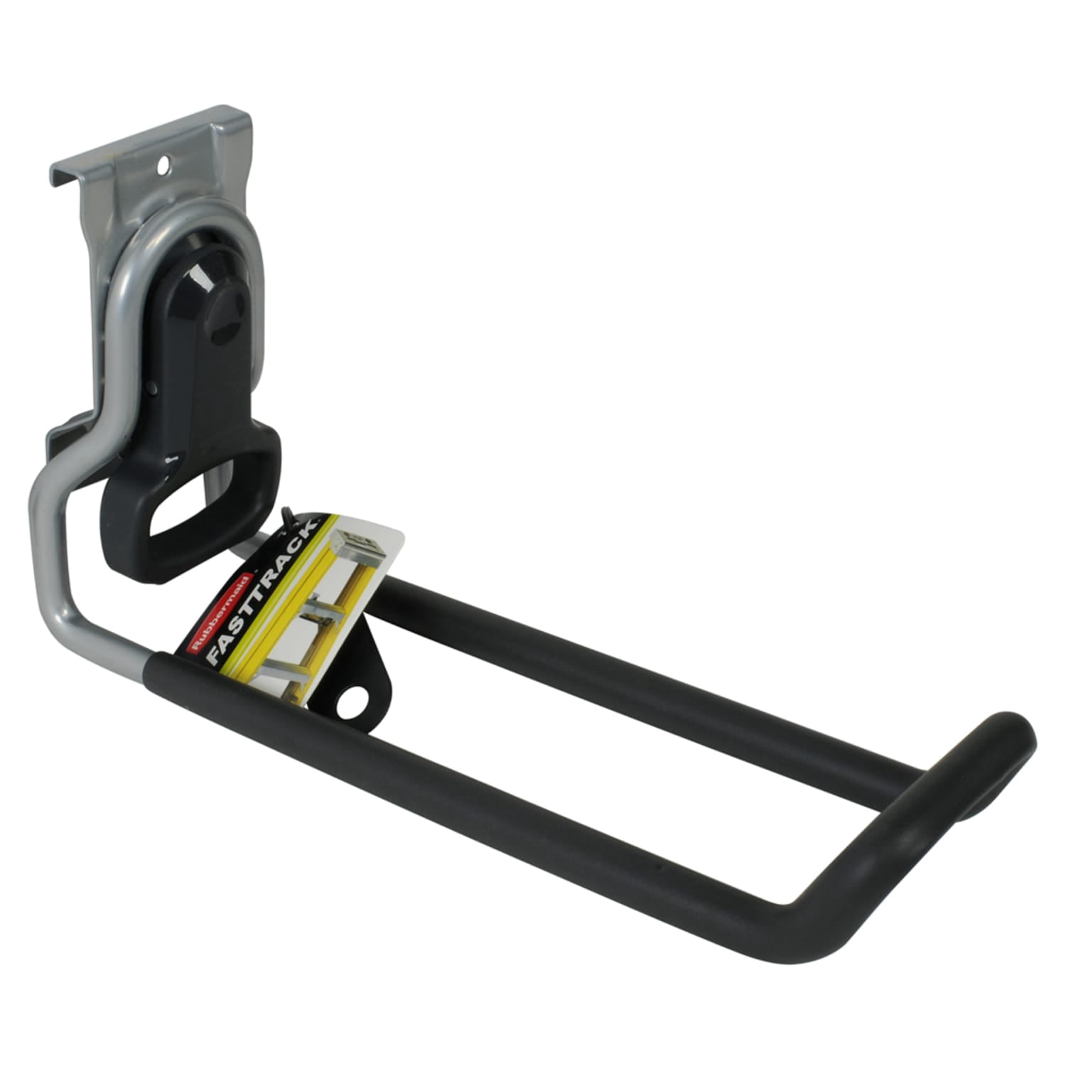 Rubbermaid FastTrack Garage Storage Wall Mounted Ladder Hook (Satin Nickel, 2 Pack) sg8gz