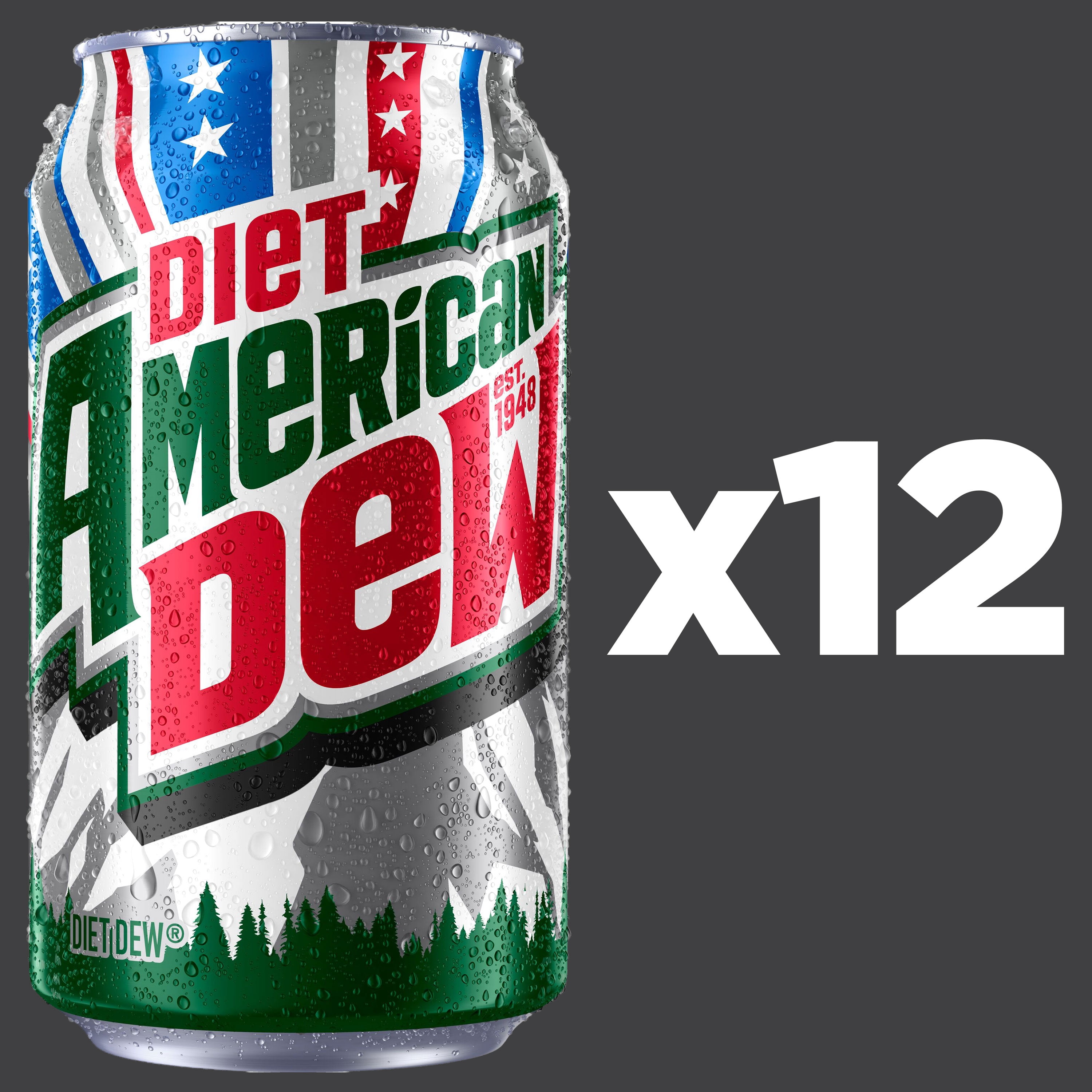 Mountain Dew Diet Citrus Soda Pop (12 fl oz, 12 Pack) rfbu9