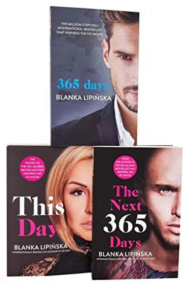 Simon & Schuster 365 Days Series by Blanka Lipinska 3-Book Paperback Set (3 Books) xw5ov