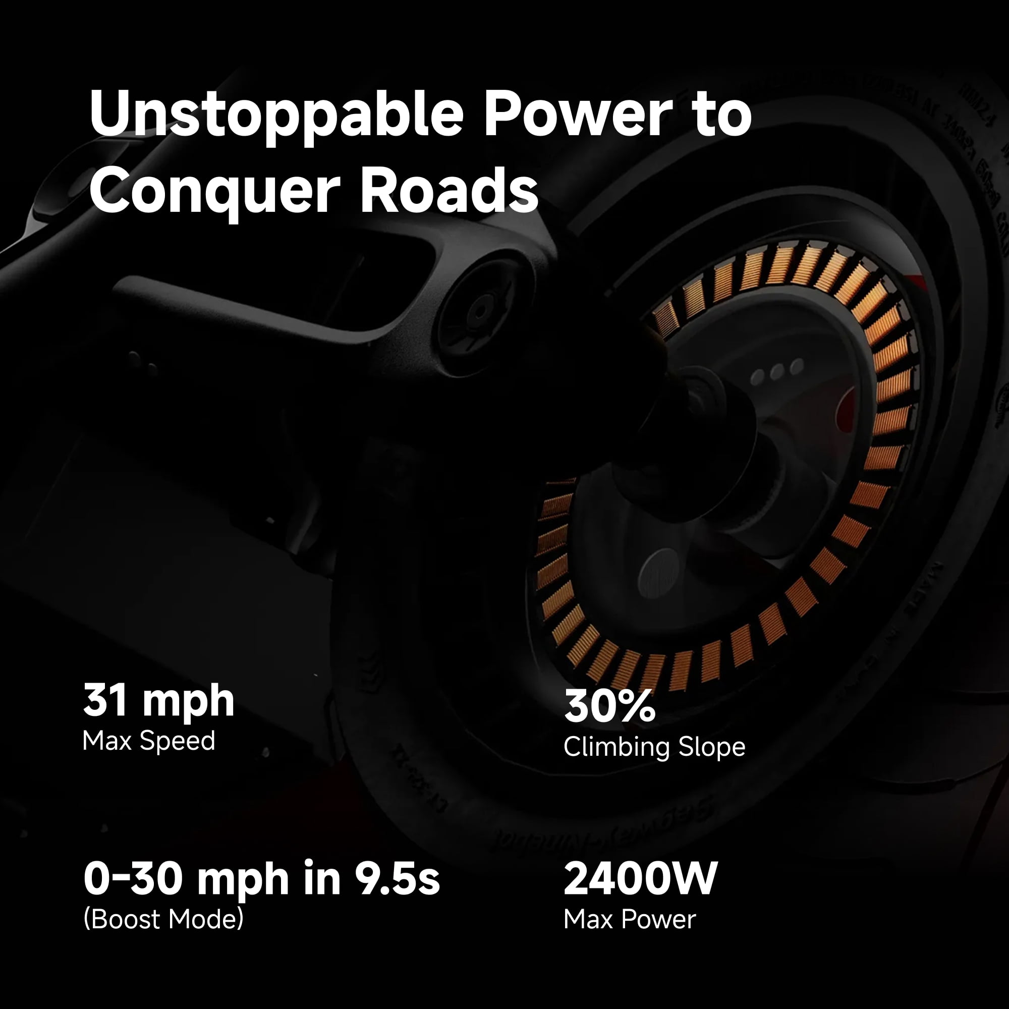 Segway GT3 SuperScooter, High-Performance Electric Scooter with 31 mph Max Speed and 45 Miles Range (Gray, 11-inch Tires) v1g8w