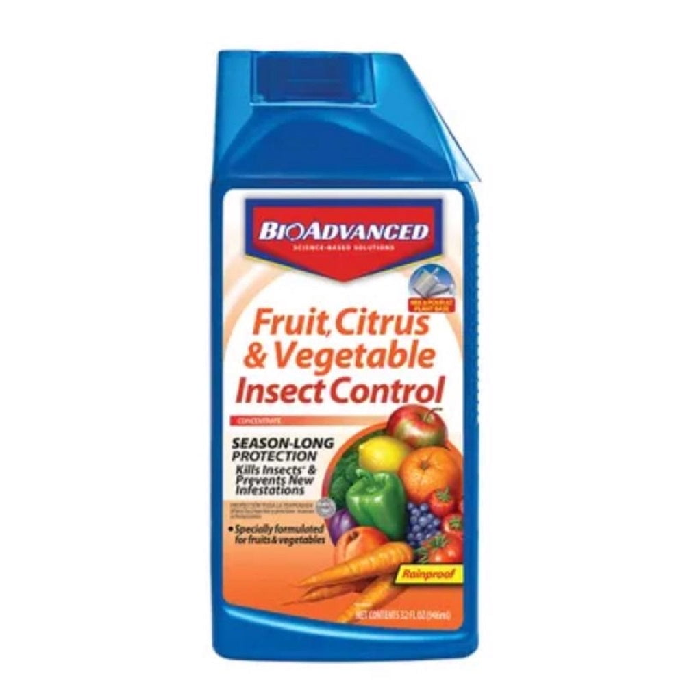 Bayer Outdoor Fruit & Vegetable Insect Control Liquid Insecticide (32 fl oz) e5cdq