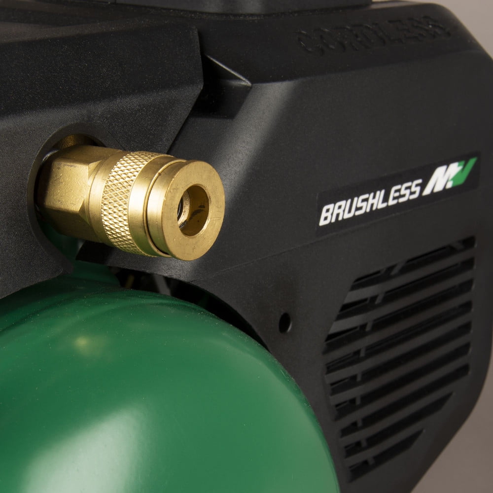 Metabo HPT MultiVolt 36V Cordless Air Compressor (2 Gallon, Green) x172v