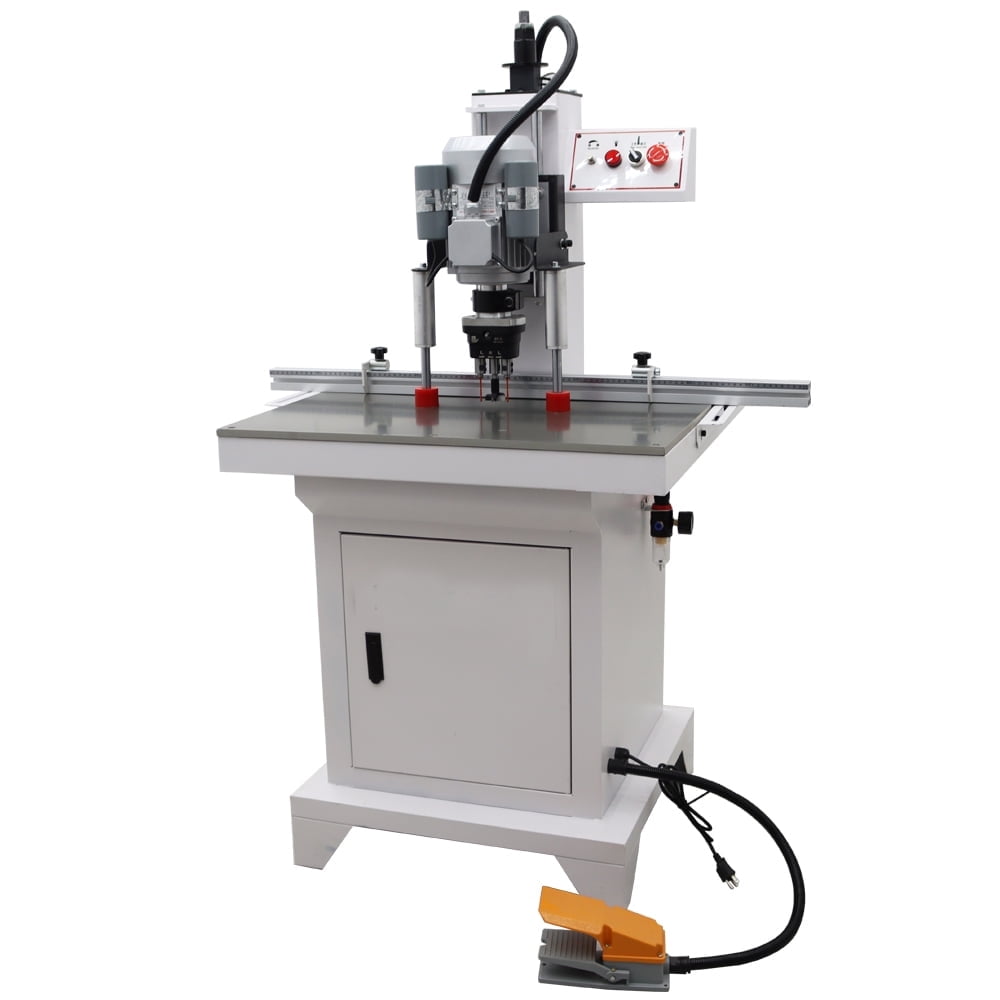 Maisutseb Pneumatic Hinge Boring Insertion Machine Woodworking Drill Press (2.7 in Stroke) zqylq